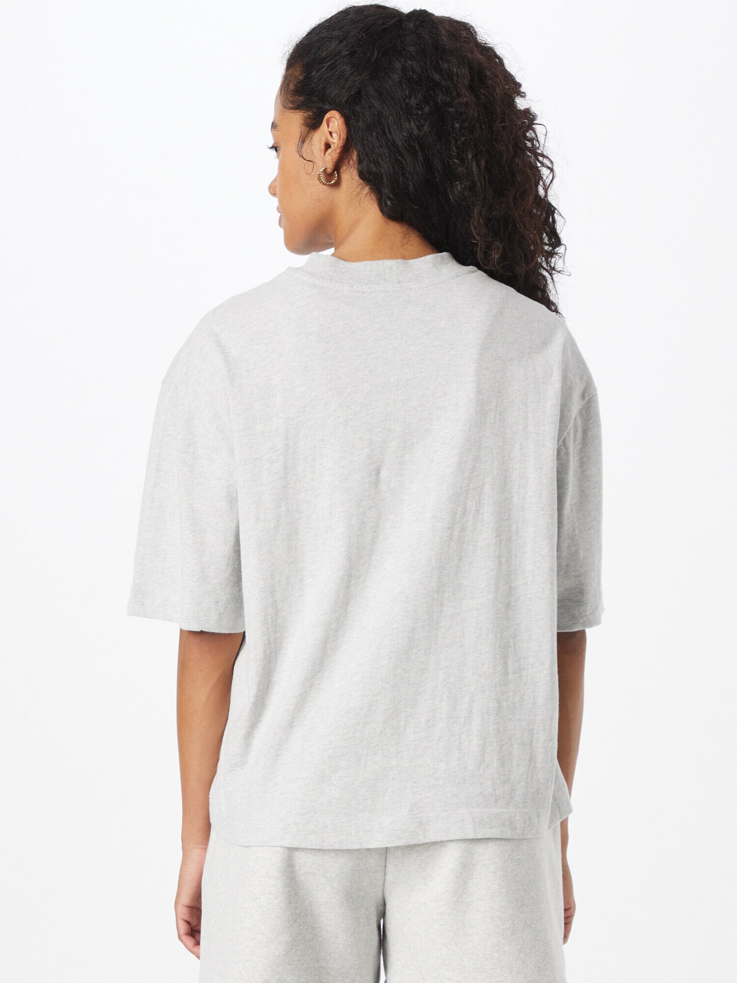 Comfort Studio by Catwalk Junkie Tricou 'SLOW DOWN' gri deschis / alb - Pled.ro