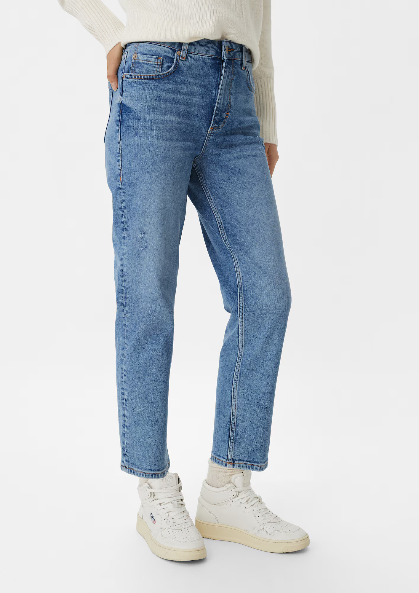 comma casual identity Jeans albastru denim - Pled.ro