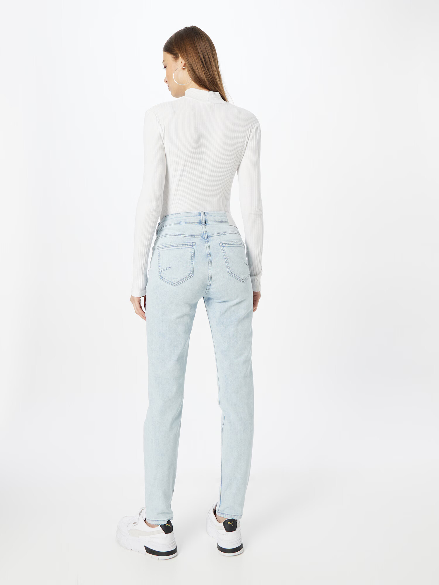 comma casual identity Jeans albastru deschis - Pled.ro