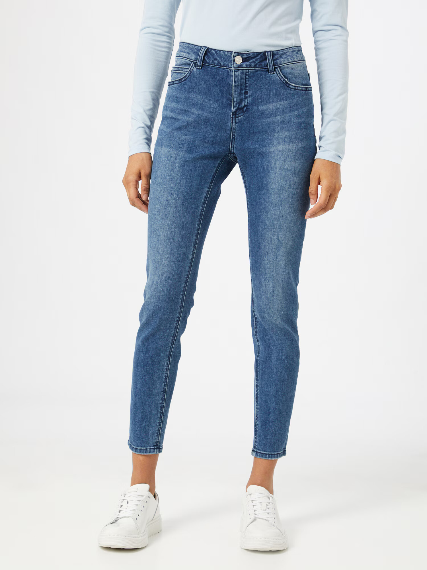 COMMA Jeans albastru denim - Pled.ro