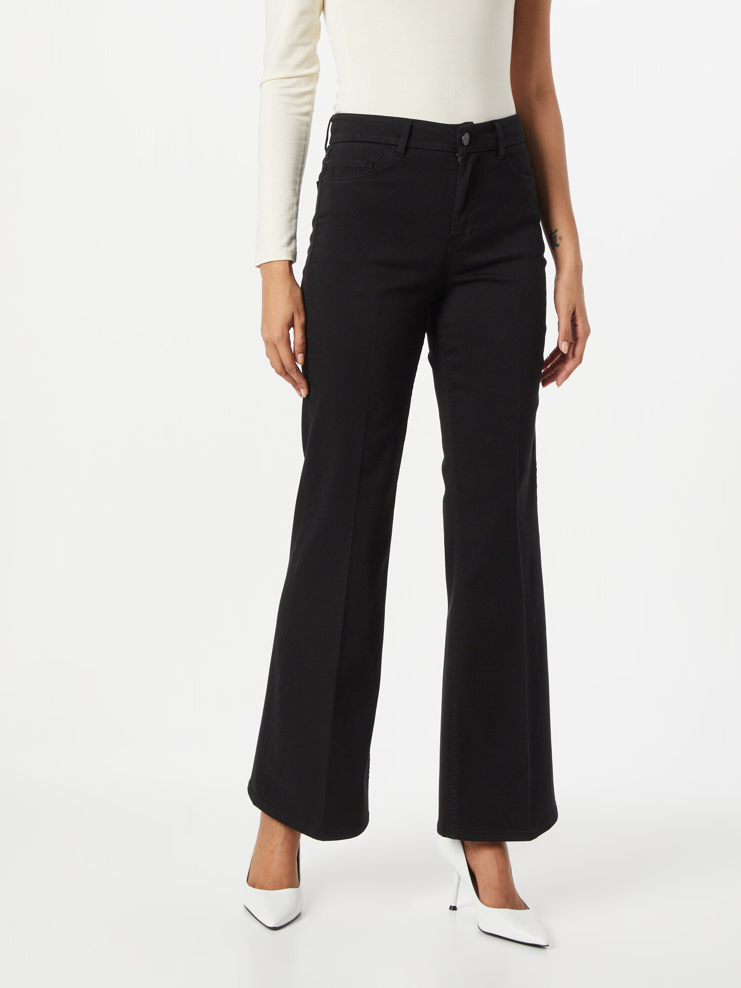 COMMA Jeans negru - Pled.ro