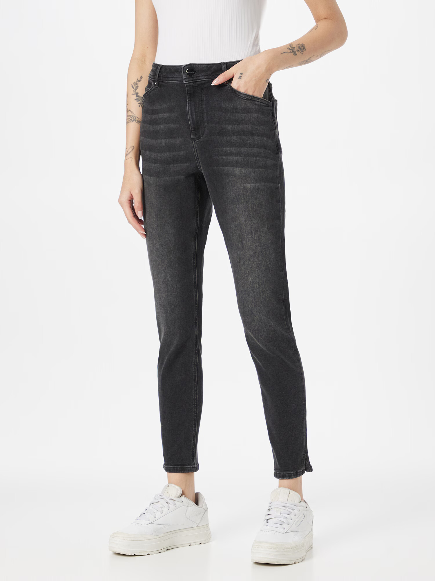 COMMA Jeans negru denim - Pled.ro