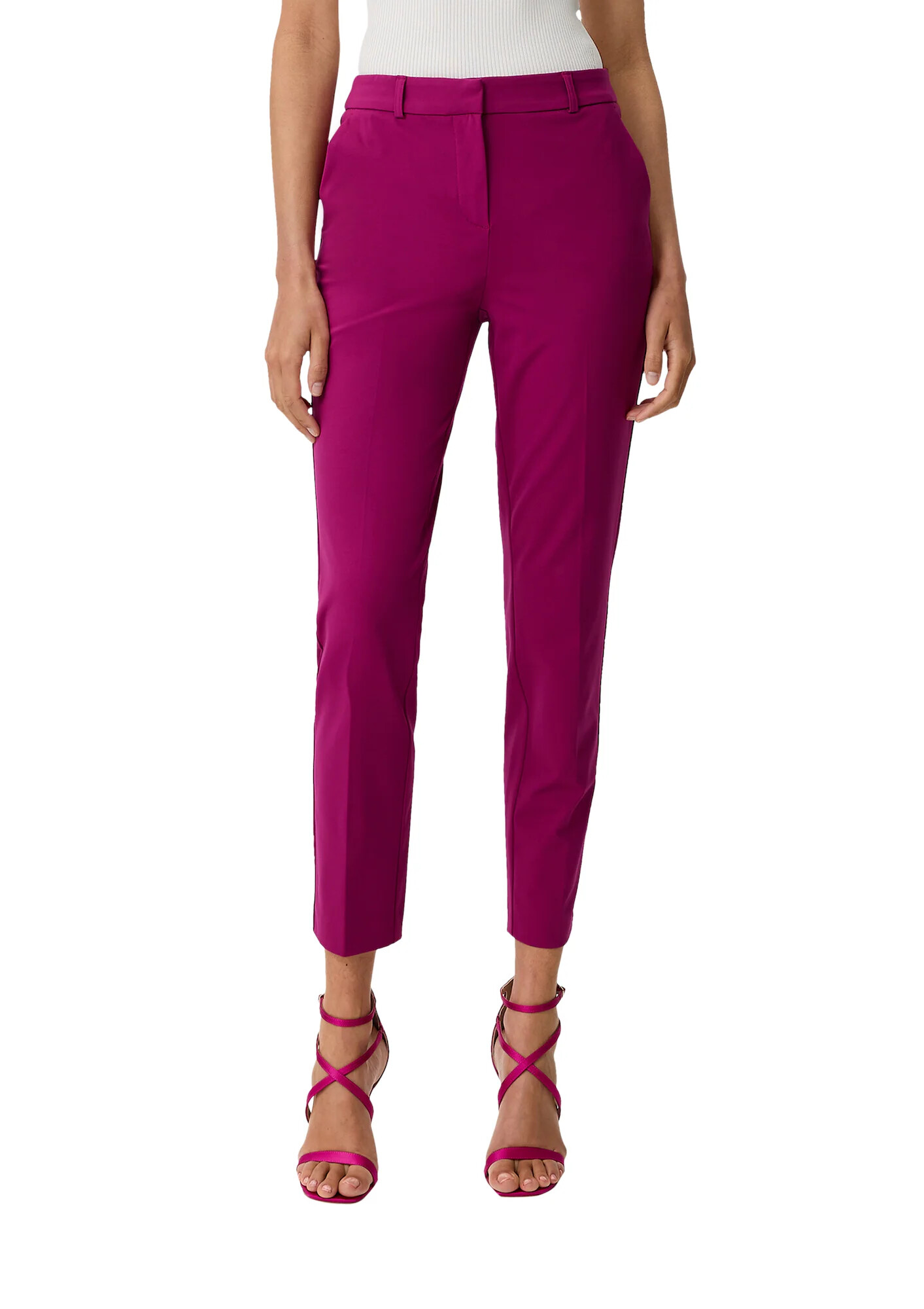 COMMA Pantaloni fucsia - Pled.ro