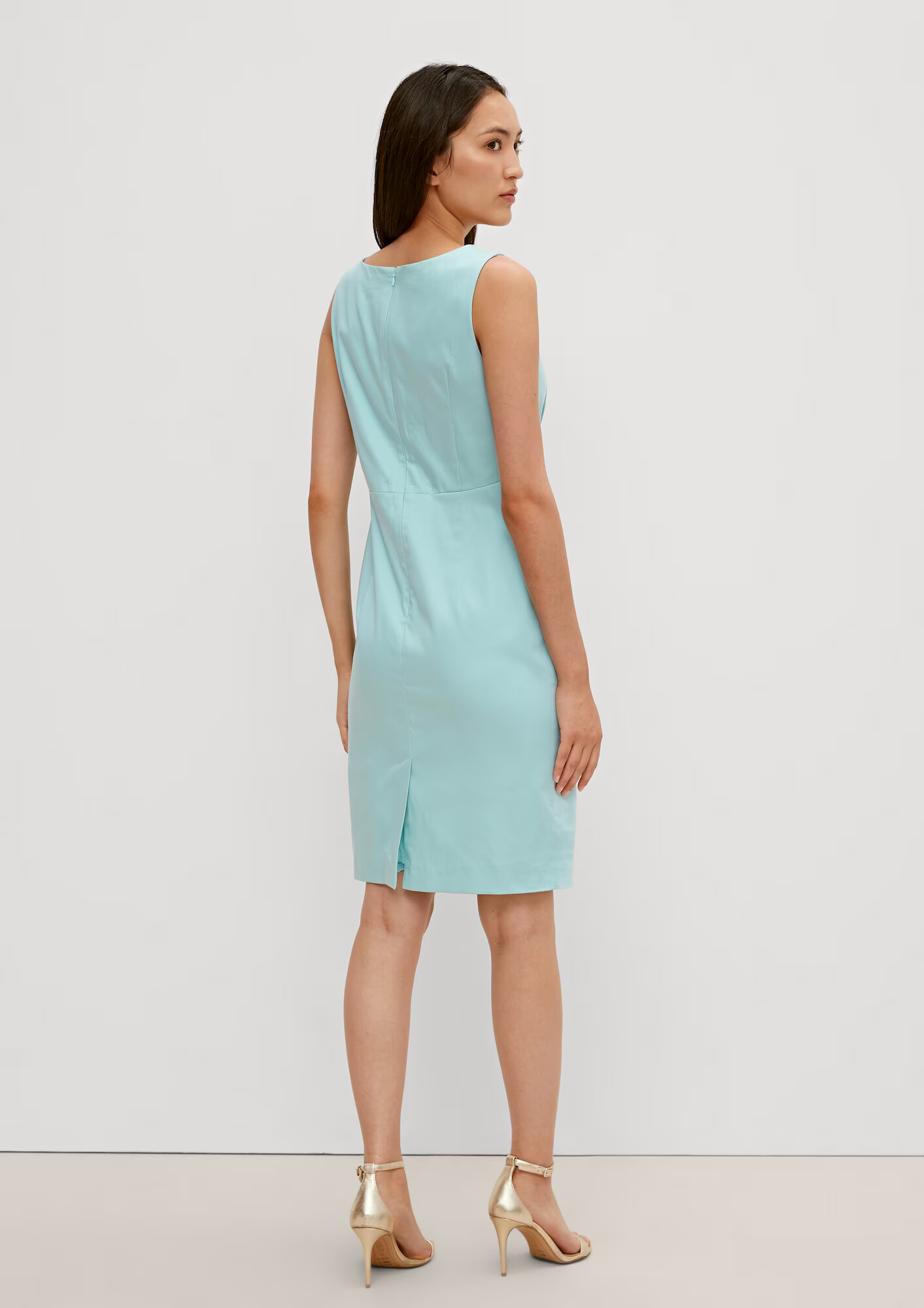 COMMA Rochie mulate albastru aqua - Pled.ro