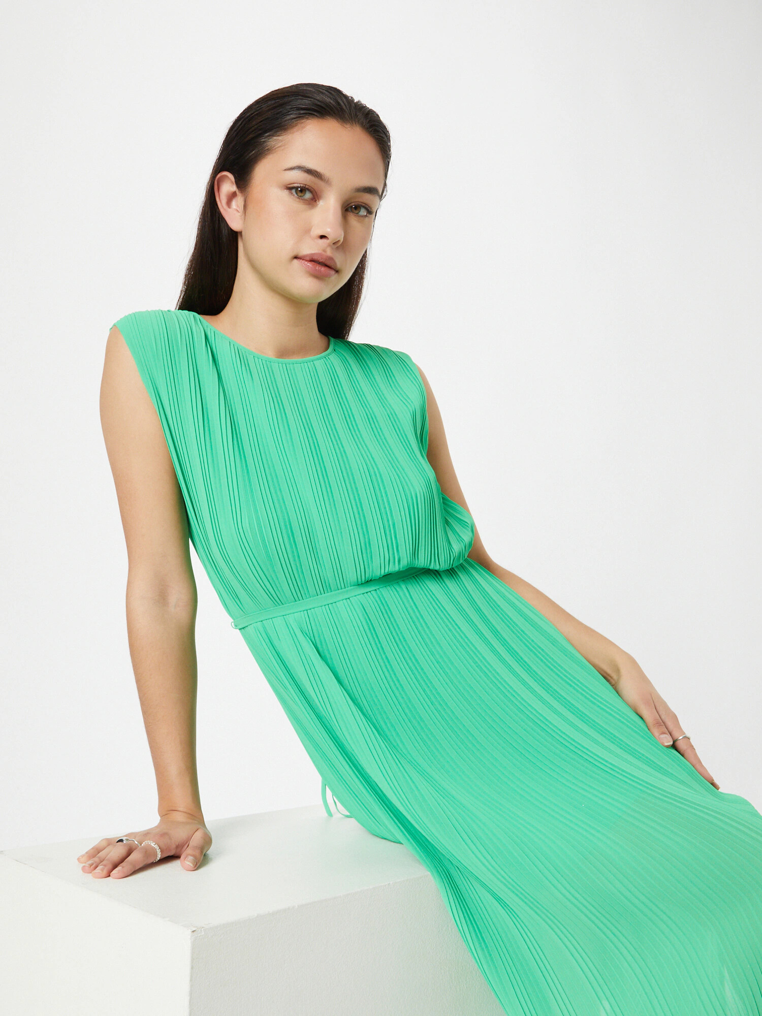 COMMA Rochie verde jad - Pled.ro