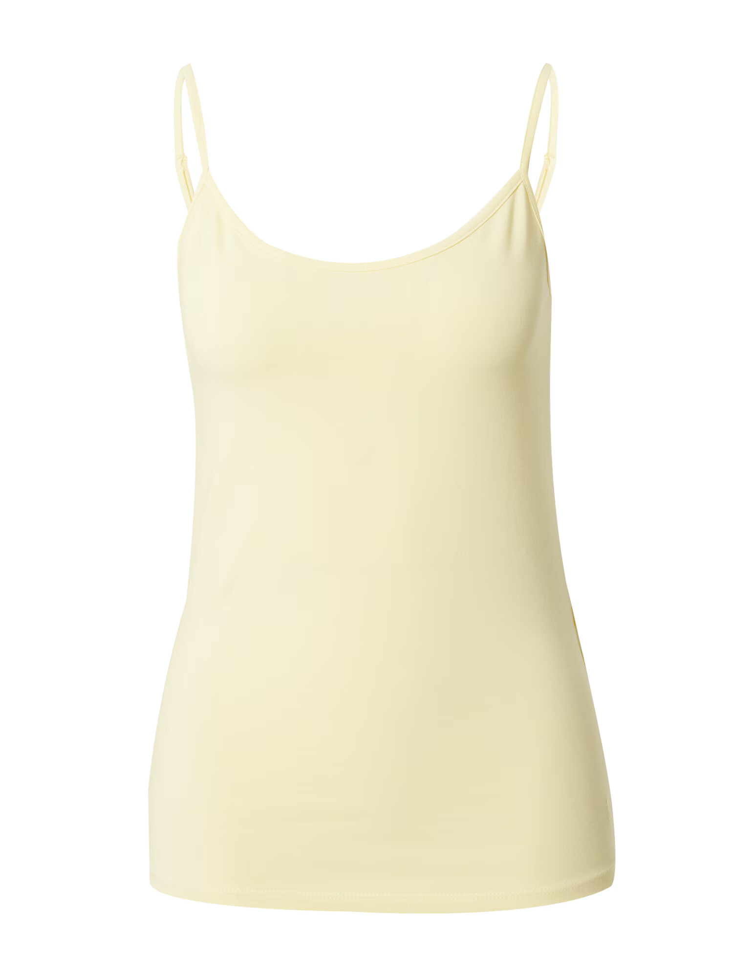 COMMA Top galben pastel - Pled.ro