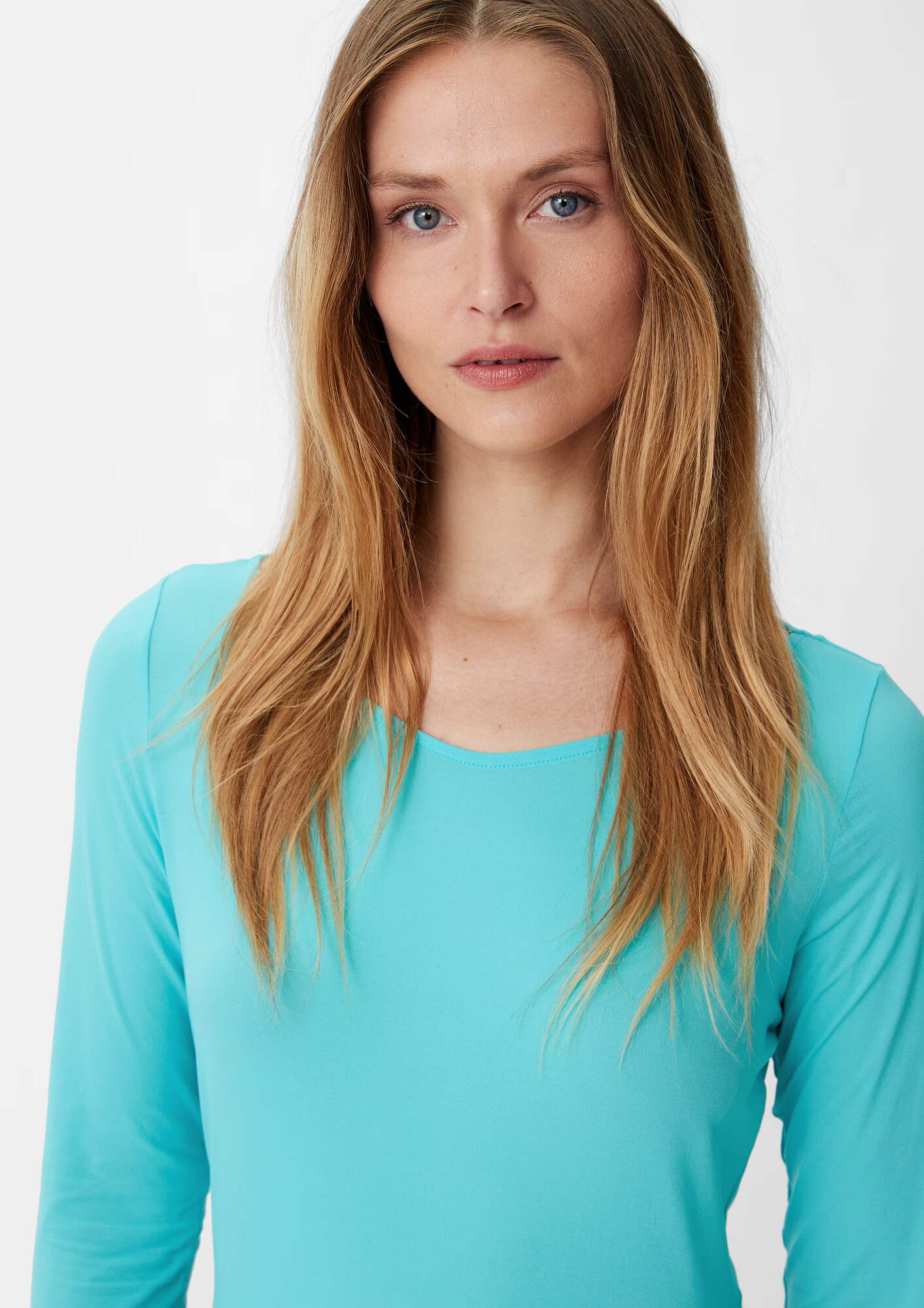 COMMA Tricou albastru aqua - Pled.ro