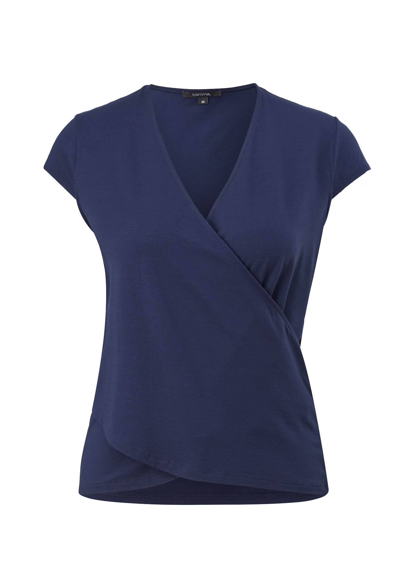 COMMA Tricou indigo - Pled.ro