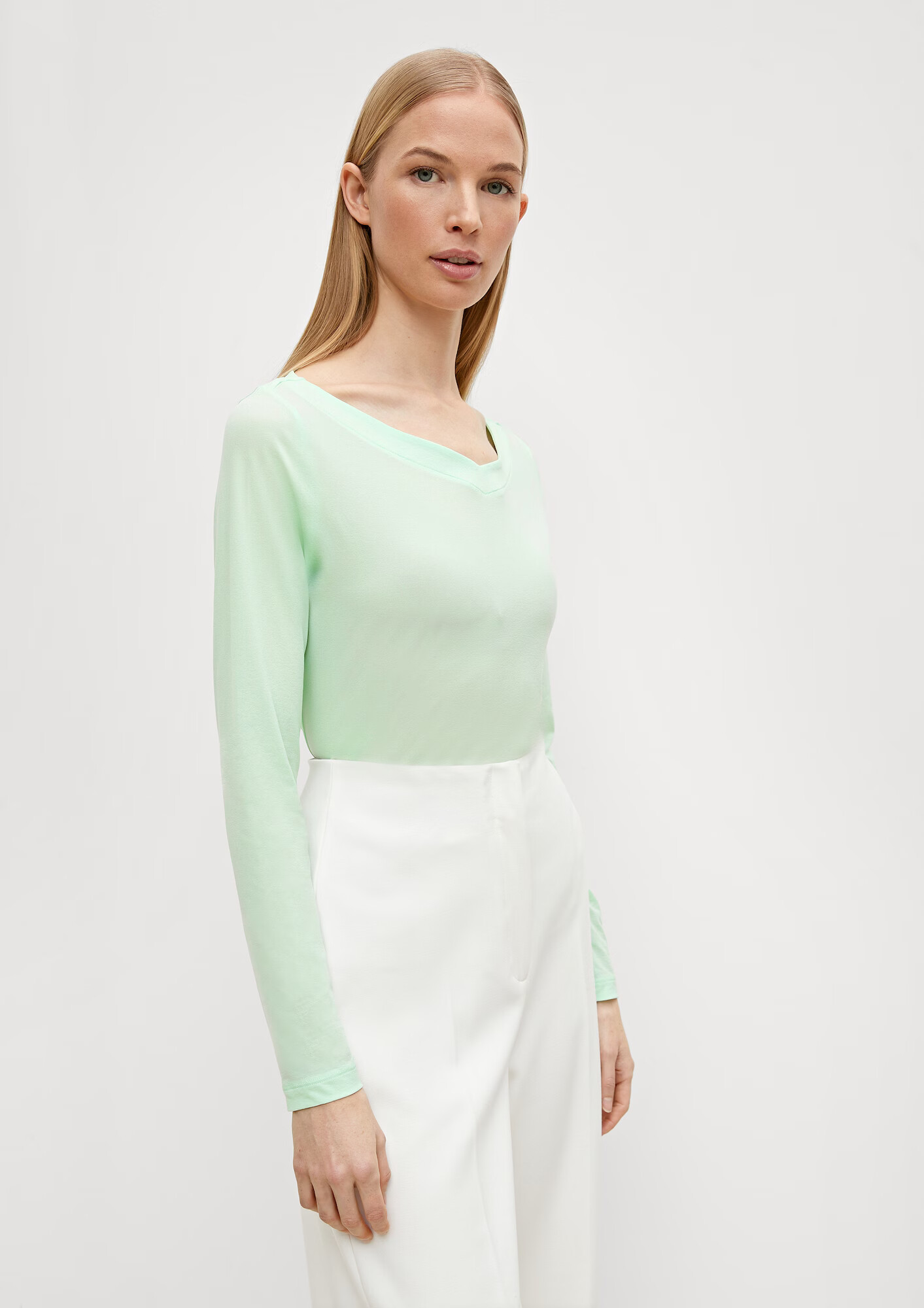 COMMA Tricou verde pastel - Pled.ro