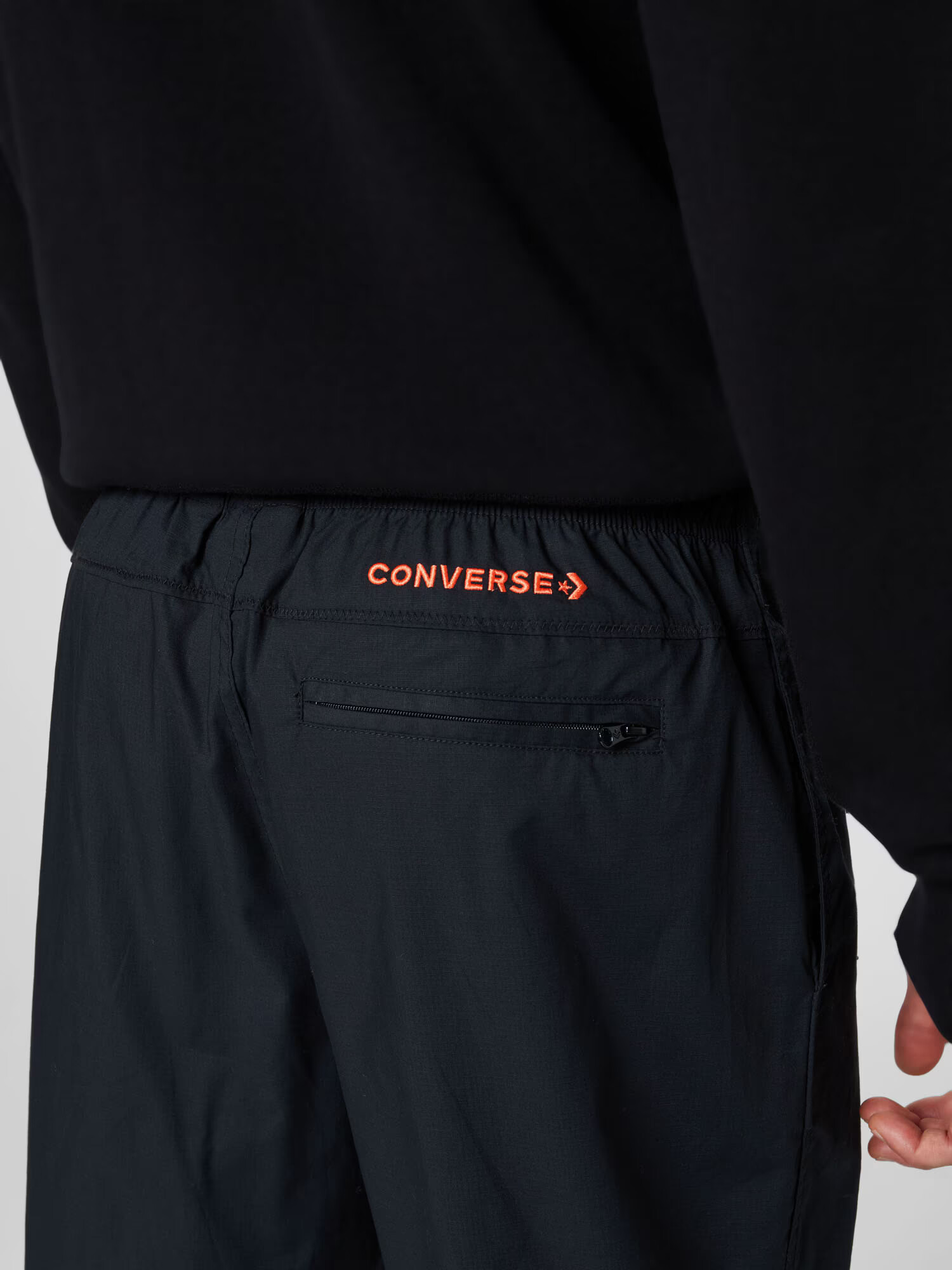 CONVERSE Pantaloni portocaliu / negru - Pled.ro