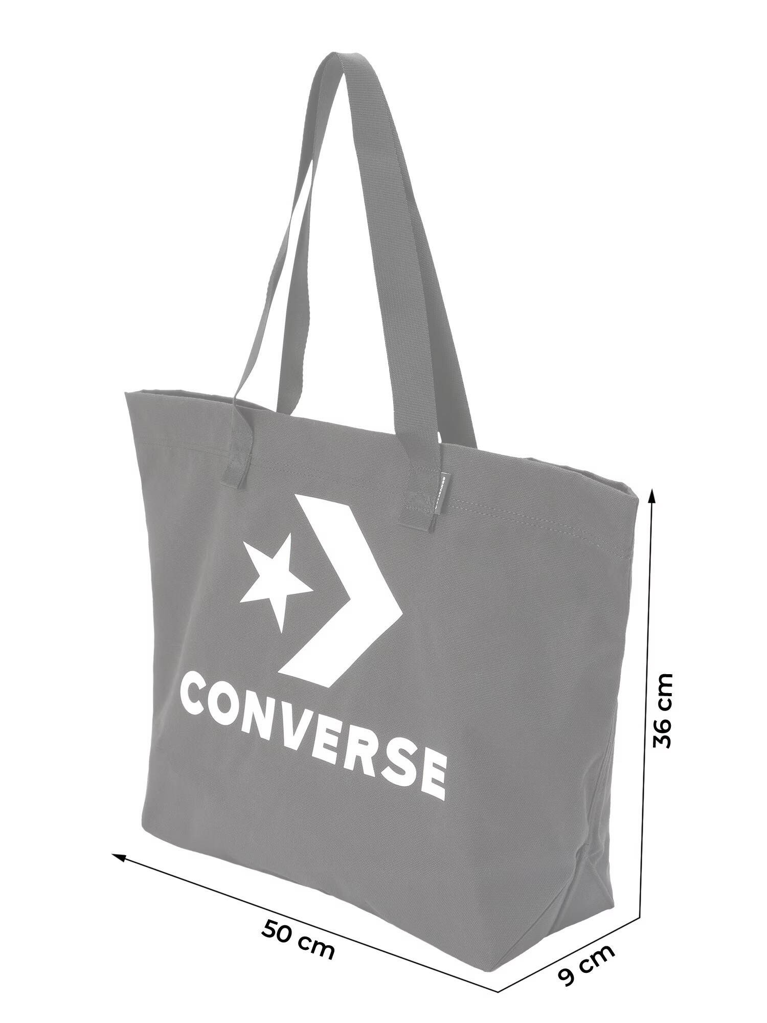 CONVERSE Plase de cumpărături negru / alb - Pled.ro