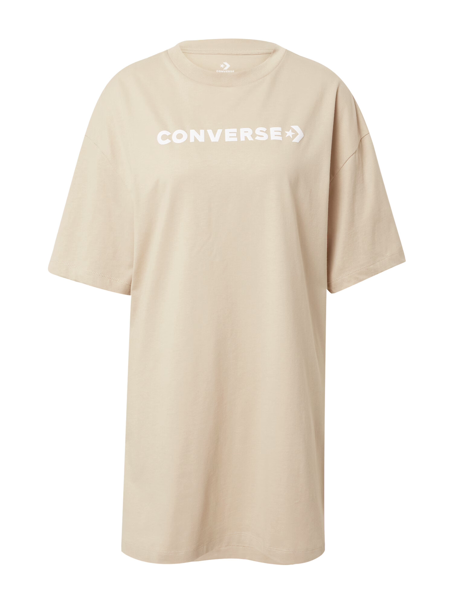 CONVERSE Rochie bej / alb - Pled.ro