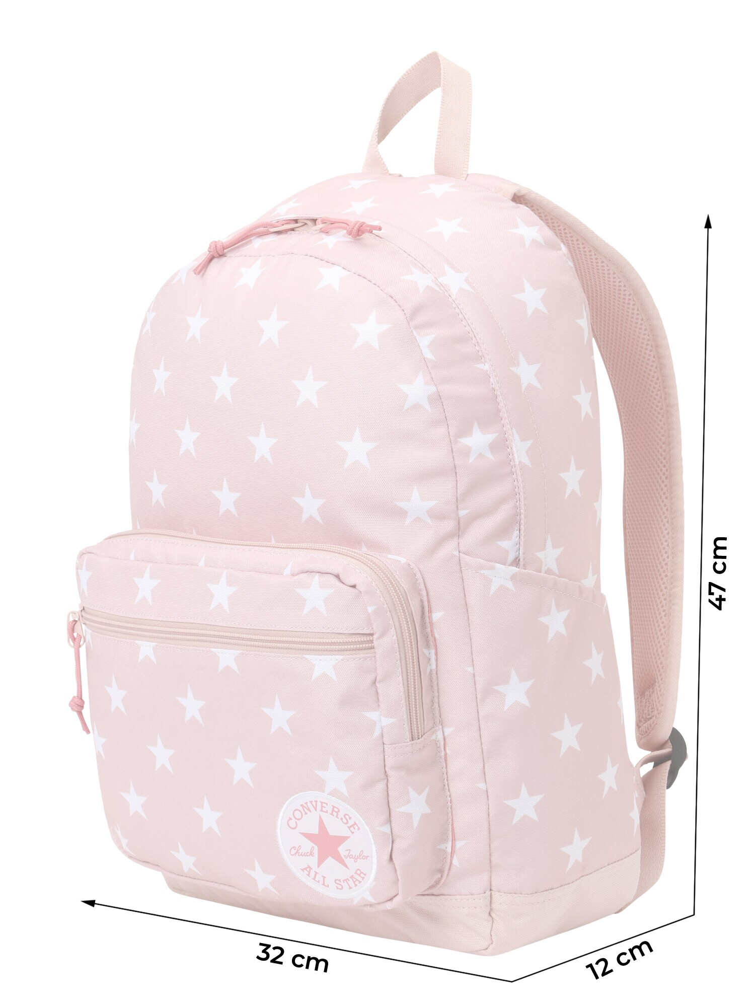 CONVERSE Rucsac 'GO 2' roz deschis / alb - Pled.ro