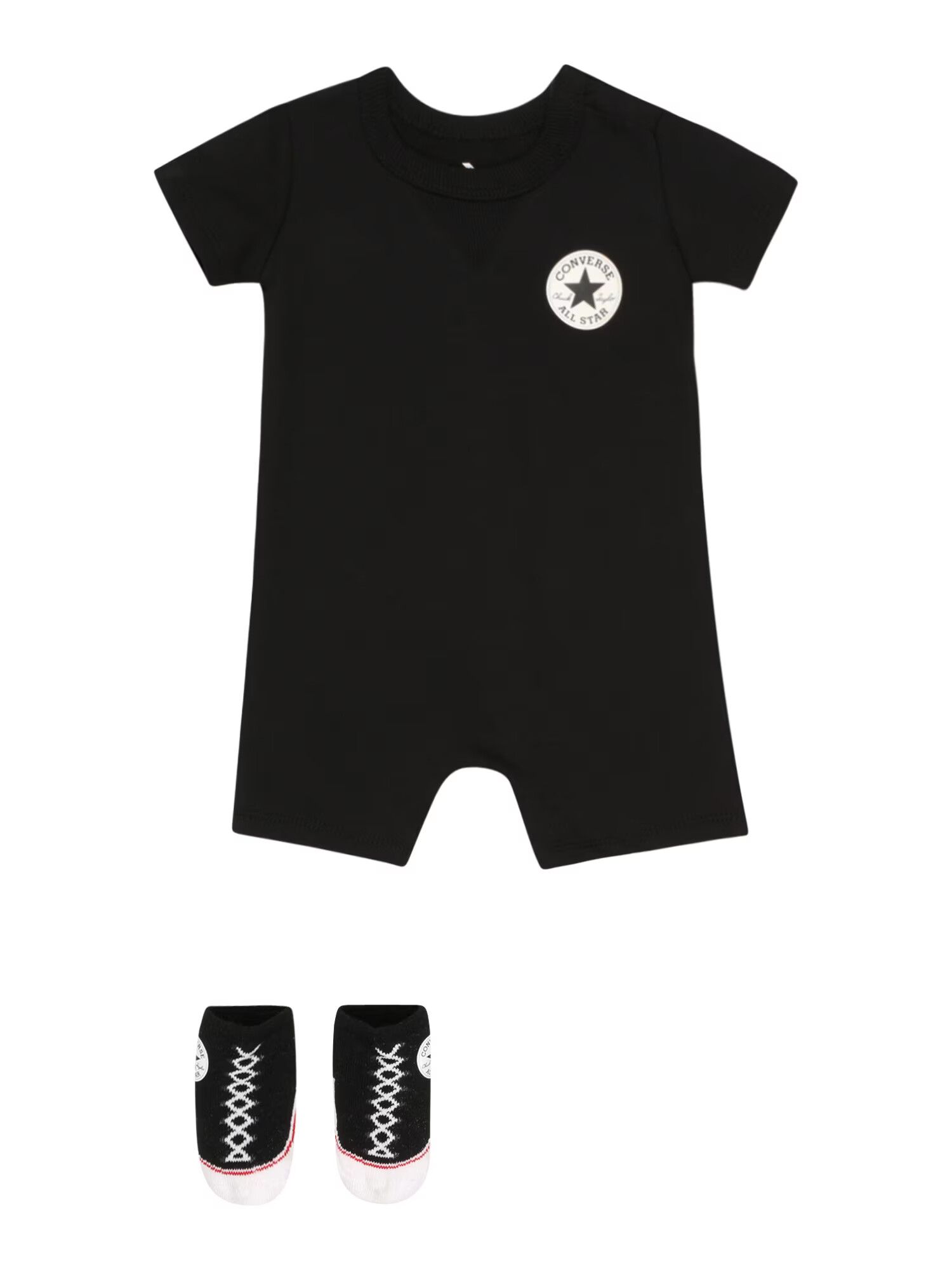 CONVERSE Set 'CHUCK' negru / alb - Pled.ro