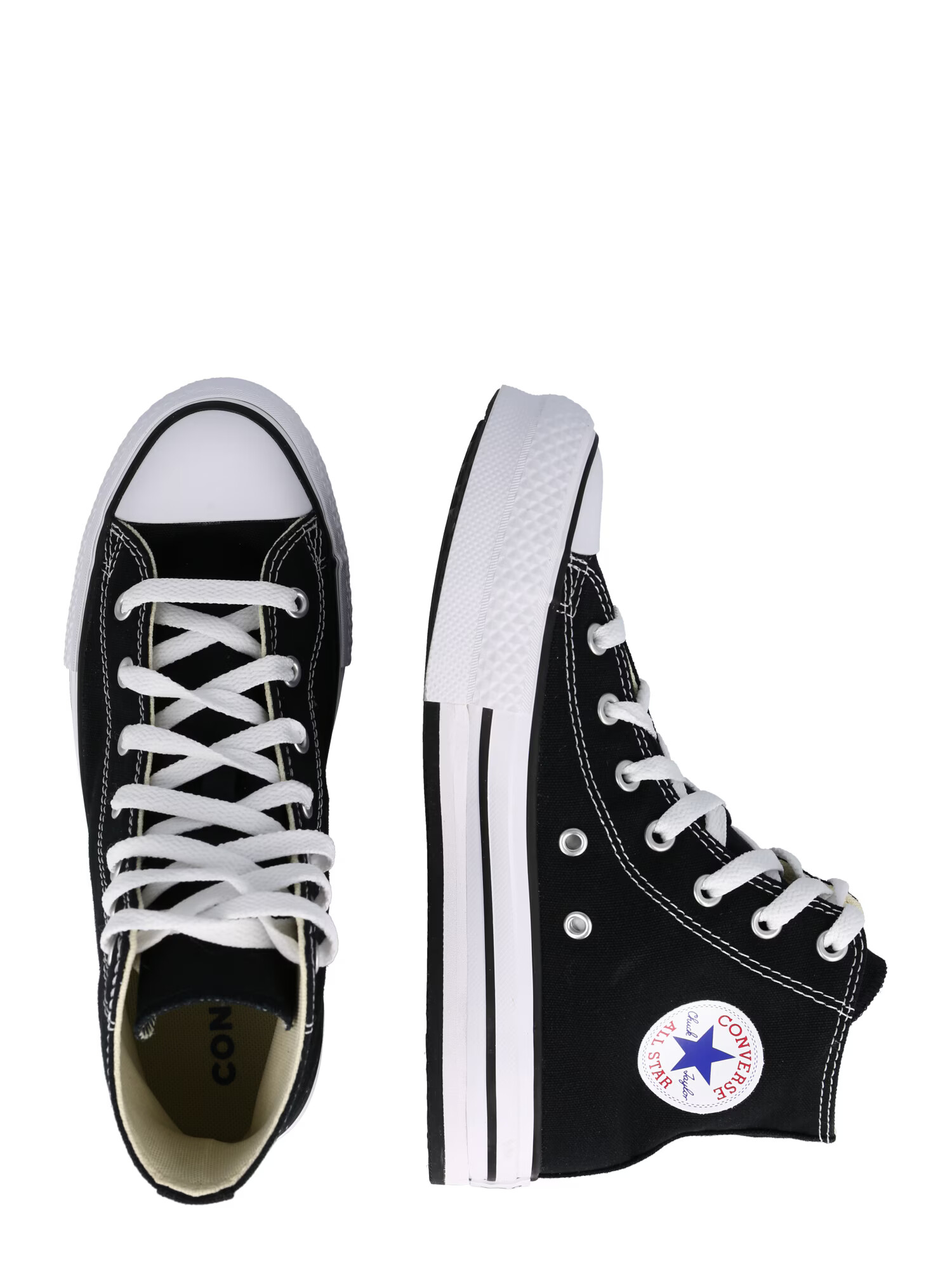 CONVERSE Sneaker 'All Star' negru / alb - Pled.ro