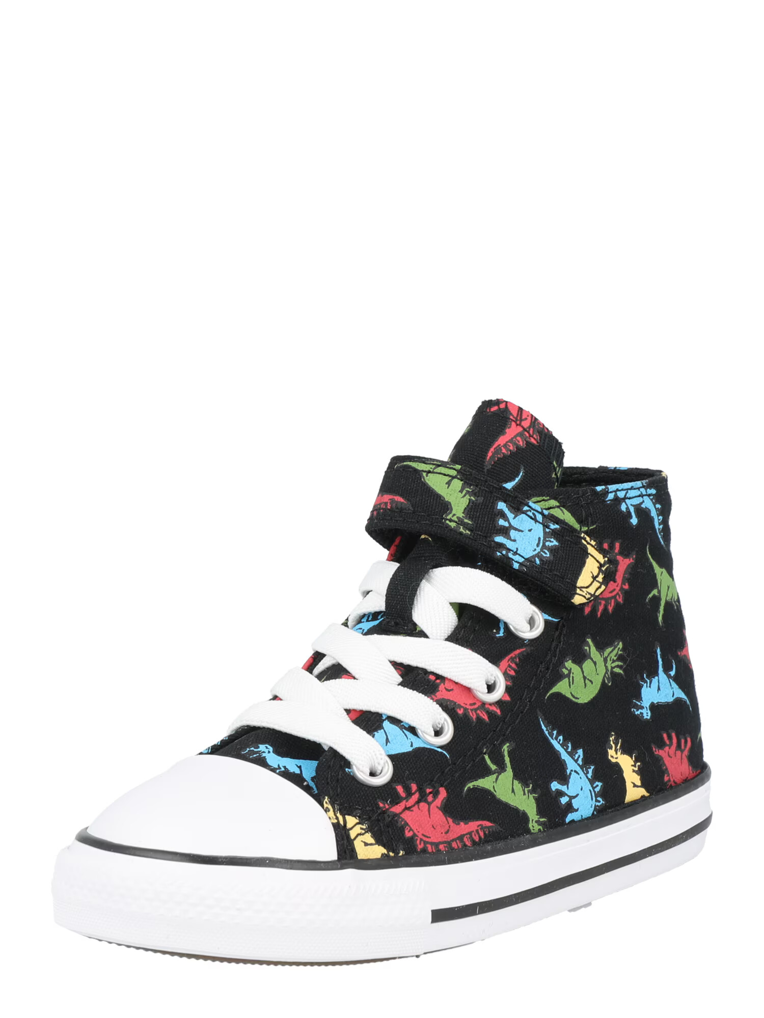 CONVERSE Sneaker 'CHUCK TAYLOR ALL STAR' albastru deschis / verde / roșu pastel / negru - Pled.ro