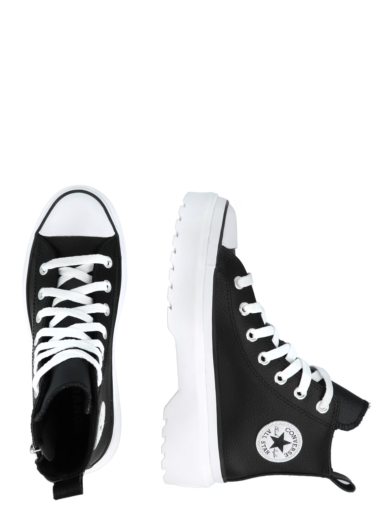 CONVERSE Sneaker 'CHUCK TAYLOR ALL STAR LUGGED' negru / alb - Pled.ro