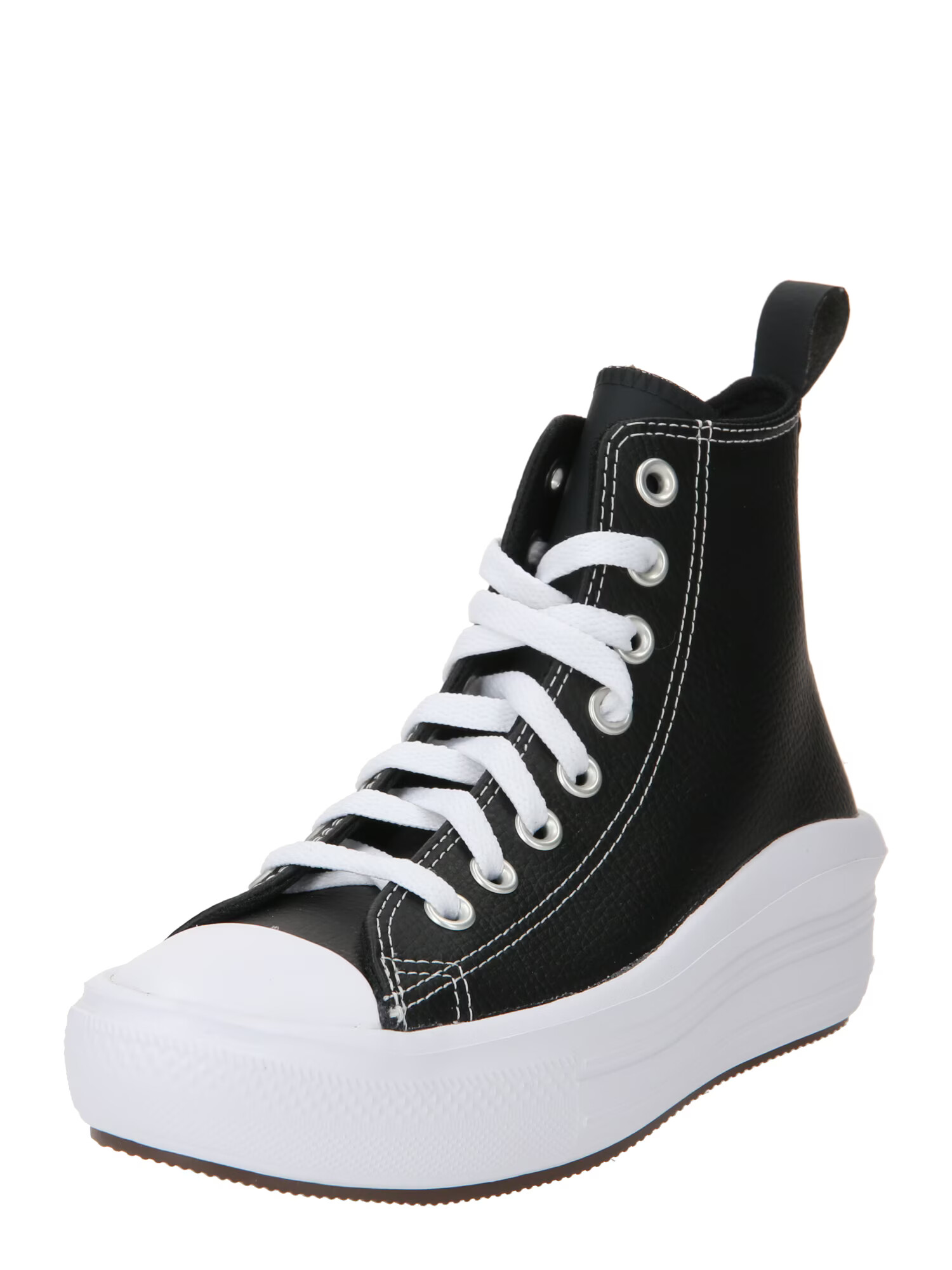 CONVERSE Sneaker 'CHUCK TAYLOR ALL STAR MOVE' negru / alb - Pled.ro