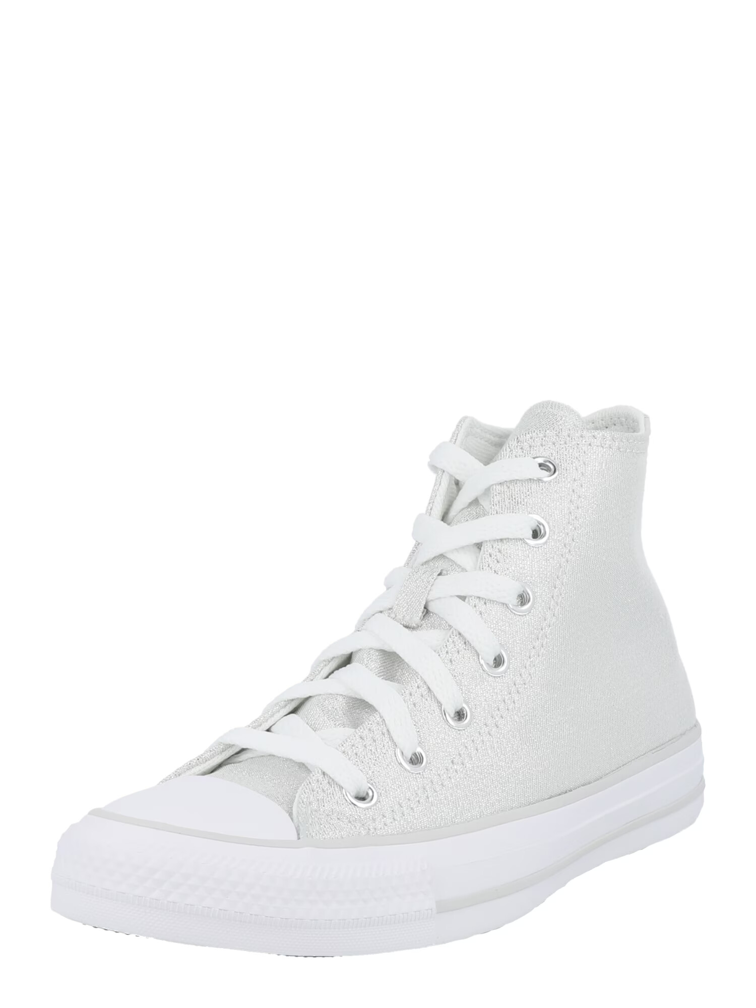 CONVERSE Sneaker 'CHUCK TAYLOR ALL STAR PRISM' argintiu / alb / alb amestacat - Pled.ro