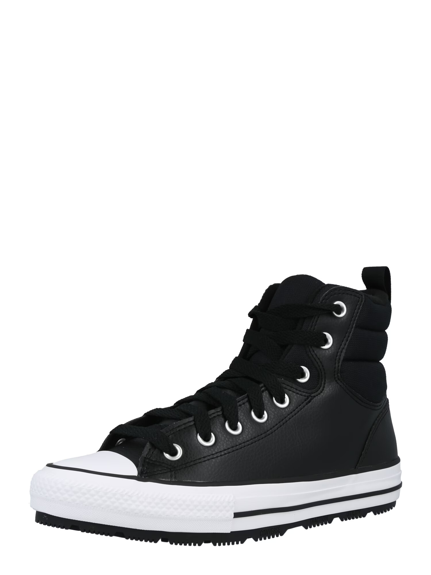 CONVERSE Sneaker înalt 'Chuck Taylor All Star Berkshire' negru / alb - Pled.ro