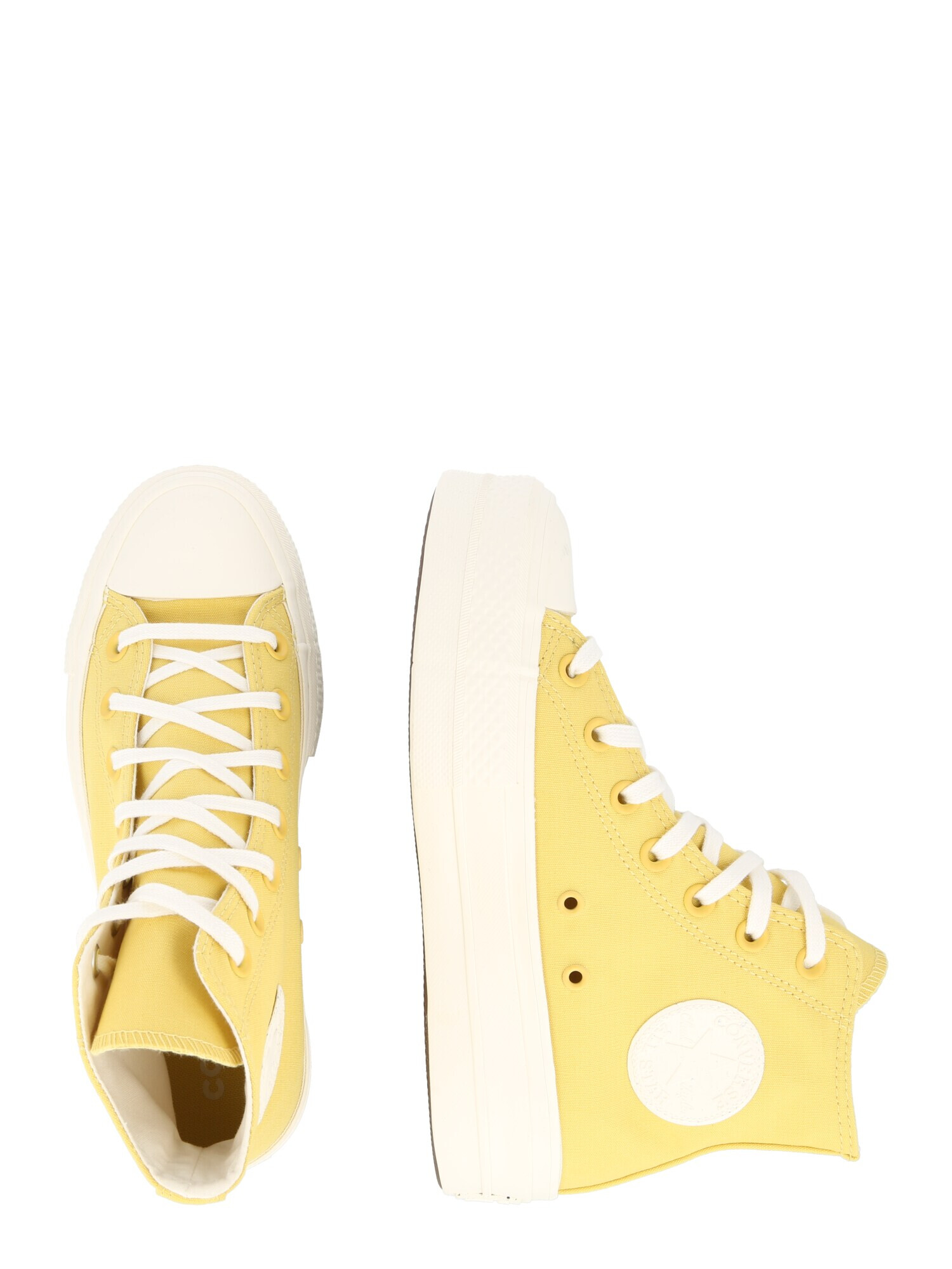 CONVERSE Sneaker înalt 'Chuck Taylor All Star' galben / alb - Pled.ro