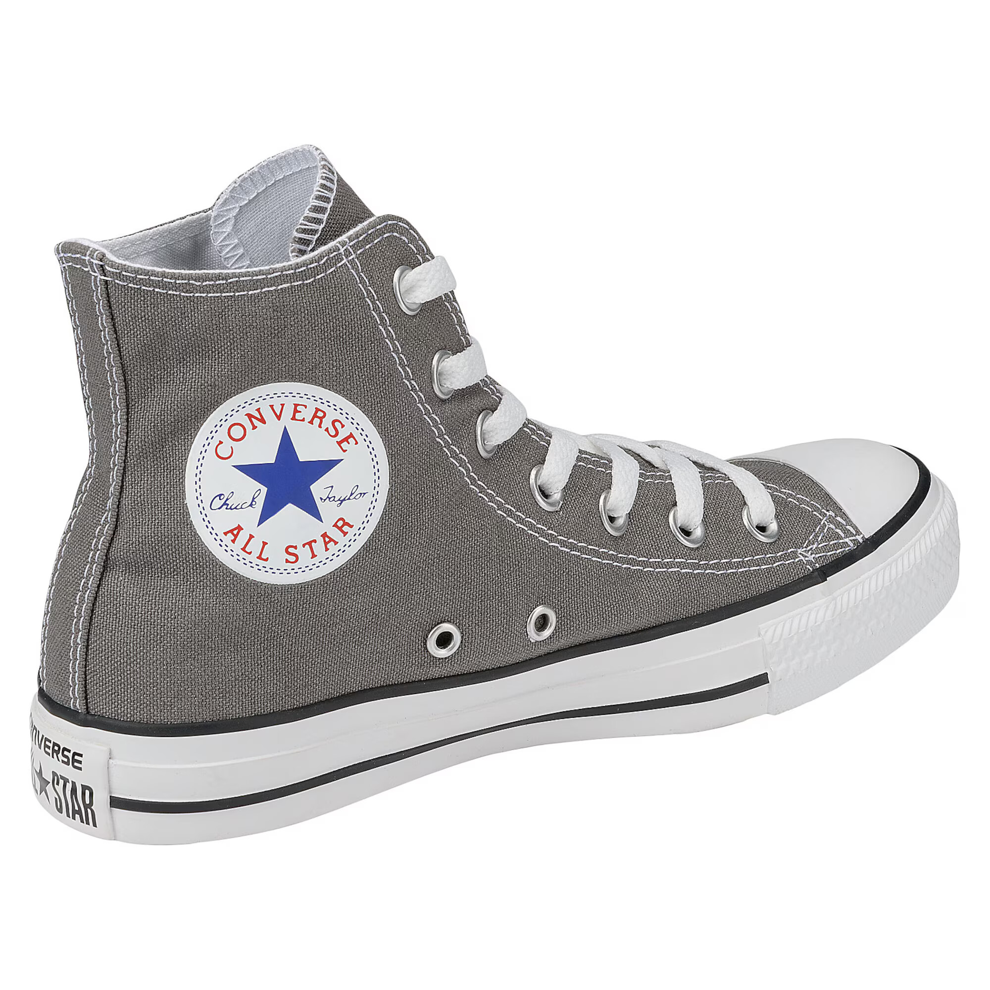 CONVERSE Sneaker înalt 'Chuck Taylor All Star' gri / alb - Pled.ro