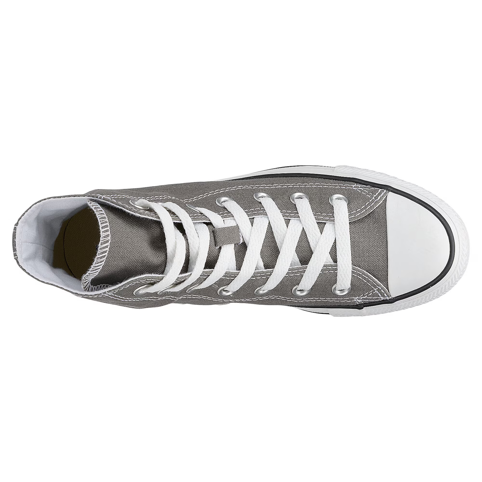 CONVERSE Sneaker înalt 'Chuck Taylor All Star' gri / alb - Pled.ro