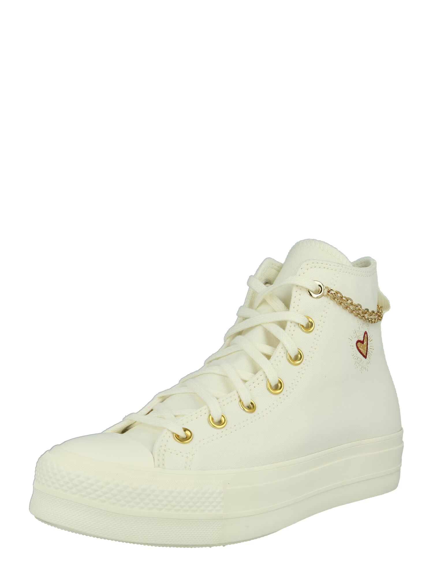 CONVERSE Sneaker înalt 'Chuck Taylor All Star Lift' alb coajă de ou - Pled.ro