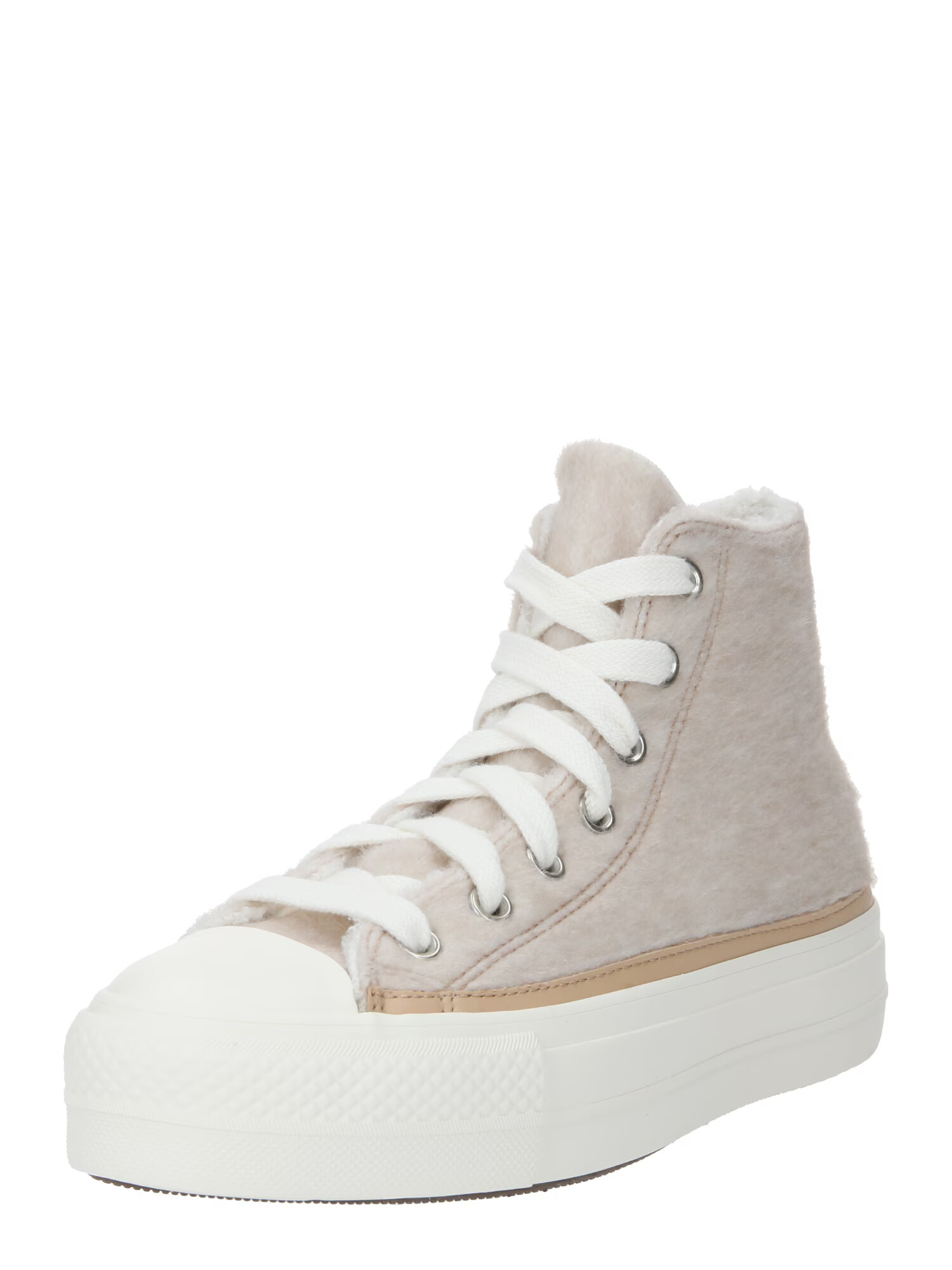 CONVERSE Sneaker înalt 'CHUCK TAYLOR ALL STAR LIFT - E' bej - Pled.ro