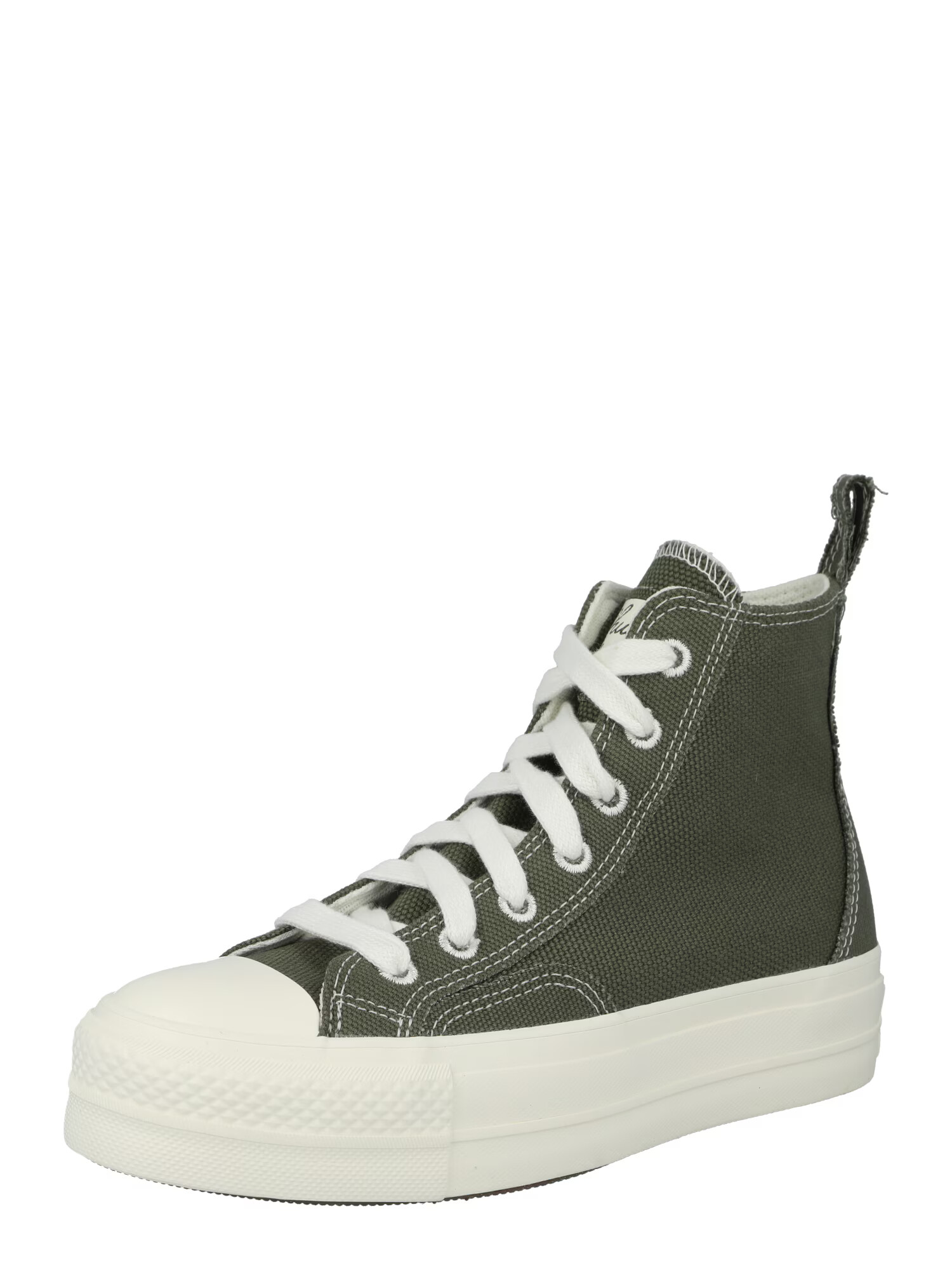 CONVERSE Sneaker înalt 'Chuck Taylor All Star Lift' verde - Pled.ro