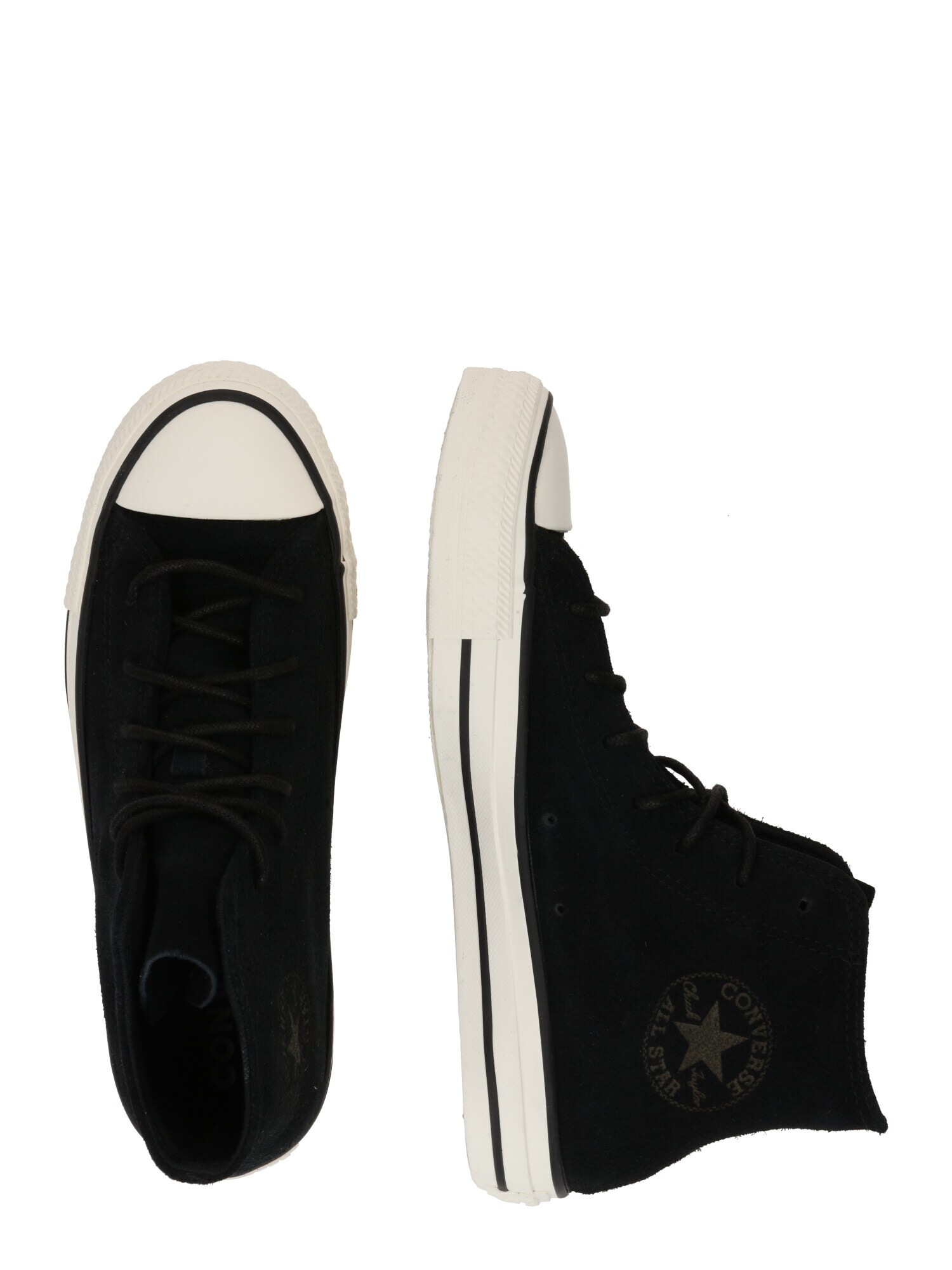 CONVERSE Sneaker înalt 'Chuck Taylor All Star' negru / alb - Pled.ro