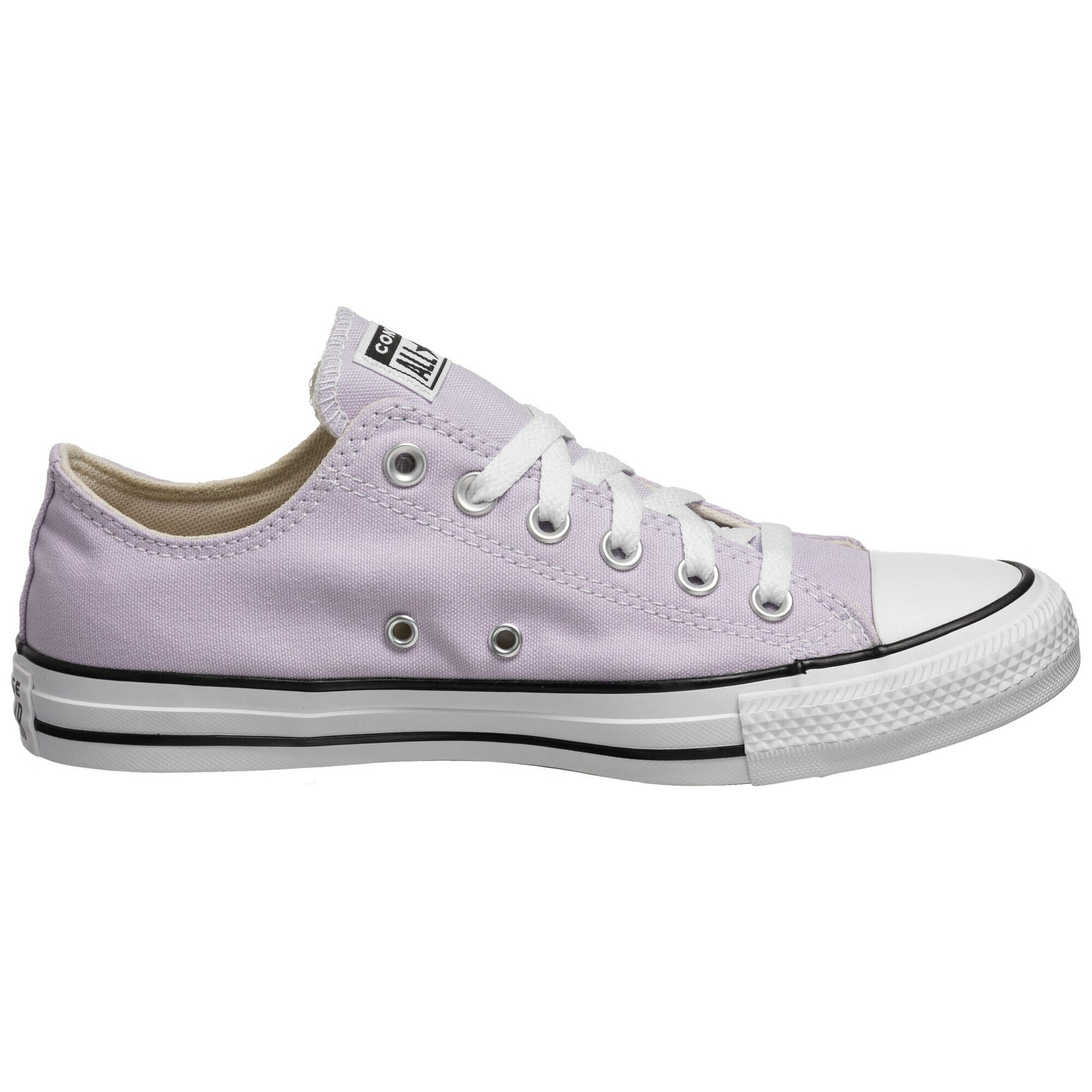 CONVERSE Sneaker low 'CHUCK TAYLOR ALL STAR 50/50 RECYCLED COT' mov pastel / alb - Pled.ro