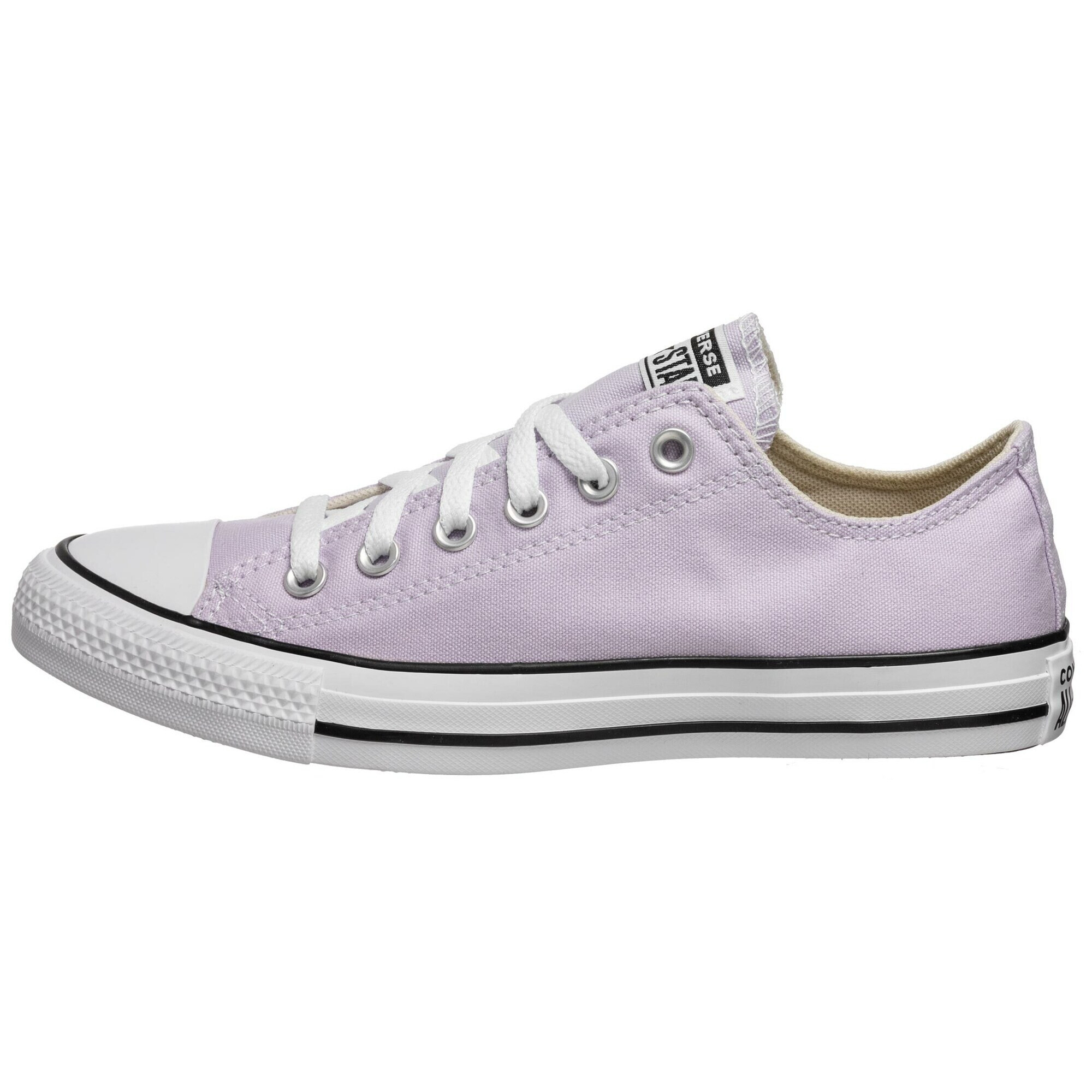 CONVERSE Sneaker low 'CHUCK TAYLOR ALL STAR 50/50 RECYCLED COT' mov pastel / alb - Pled.ro