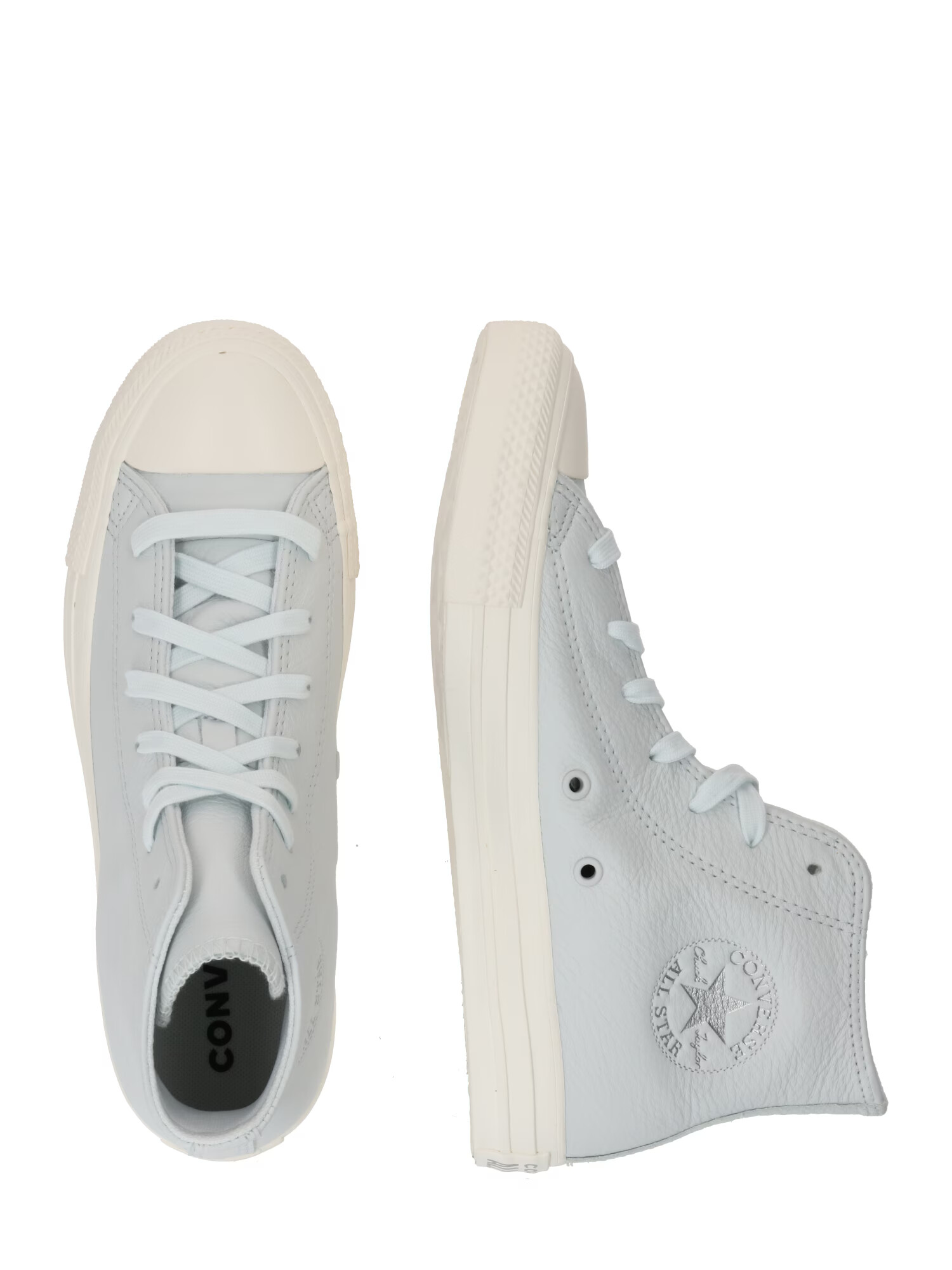 CONVERSE Sneaker low 'Chuck Taylor All Star' albastru pastel / argintiu - Pled.ro