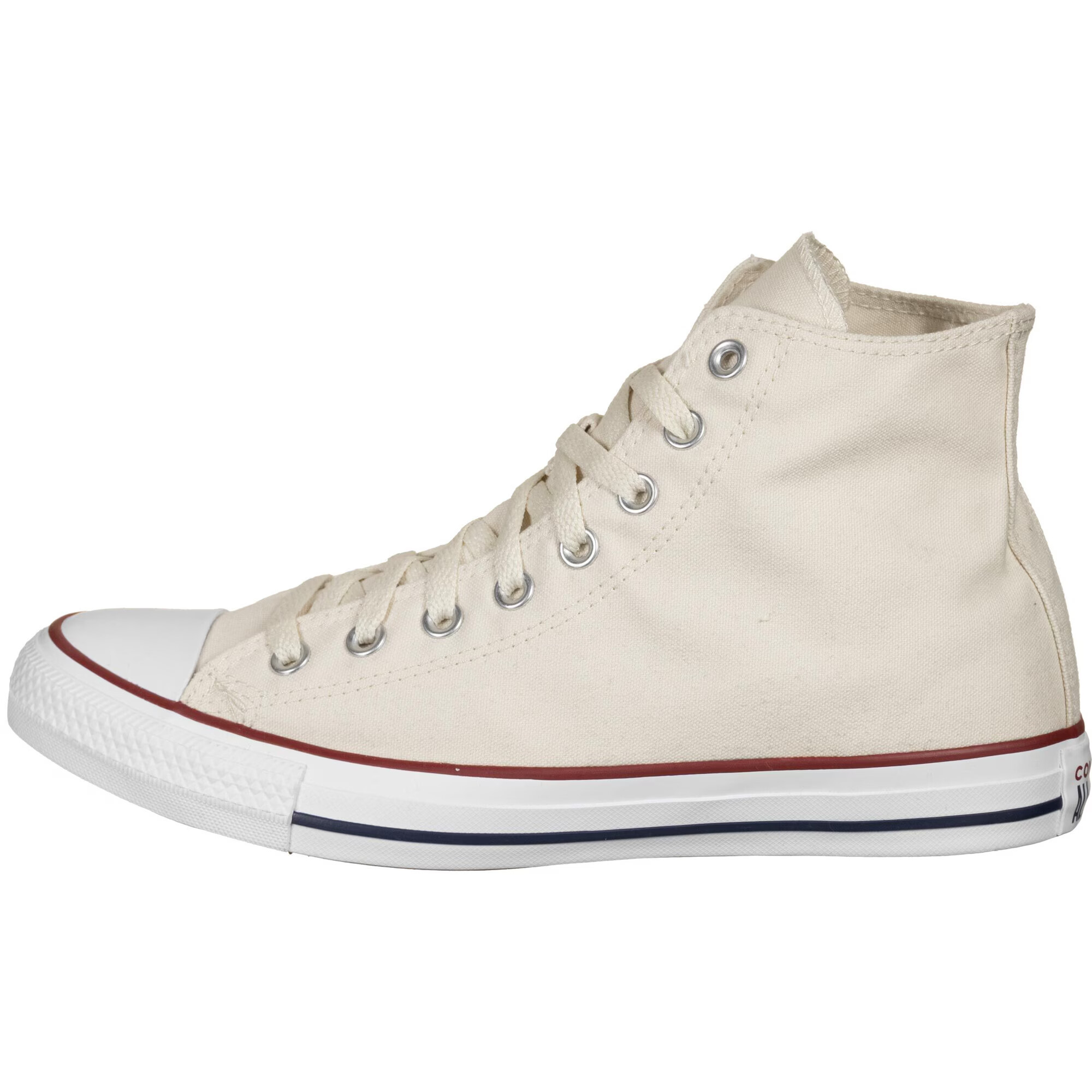 CONVERSE Sneaker low 'Chuck Taylor All Star Classic' alb kitt / roșu / alb - Pled.ro