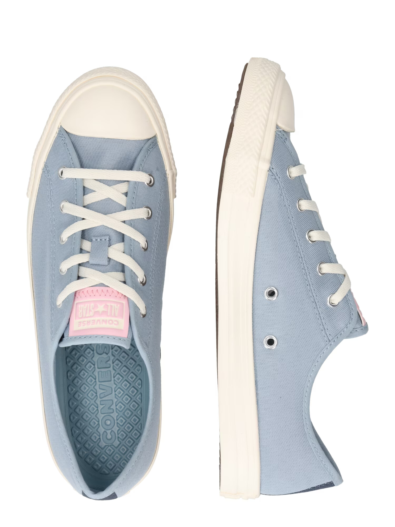 CONVERSE Sneaker low 'Chuck Taylor All Star Dainty' albastru deschis - Pled.ro