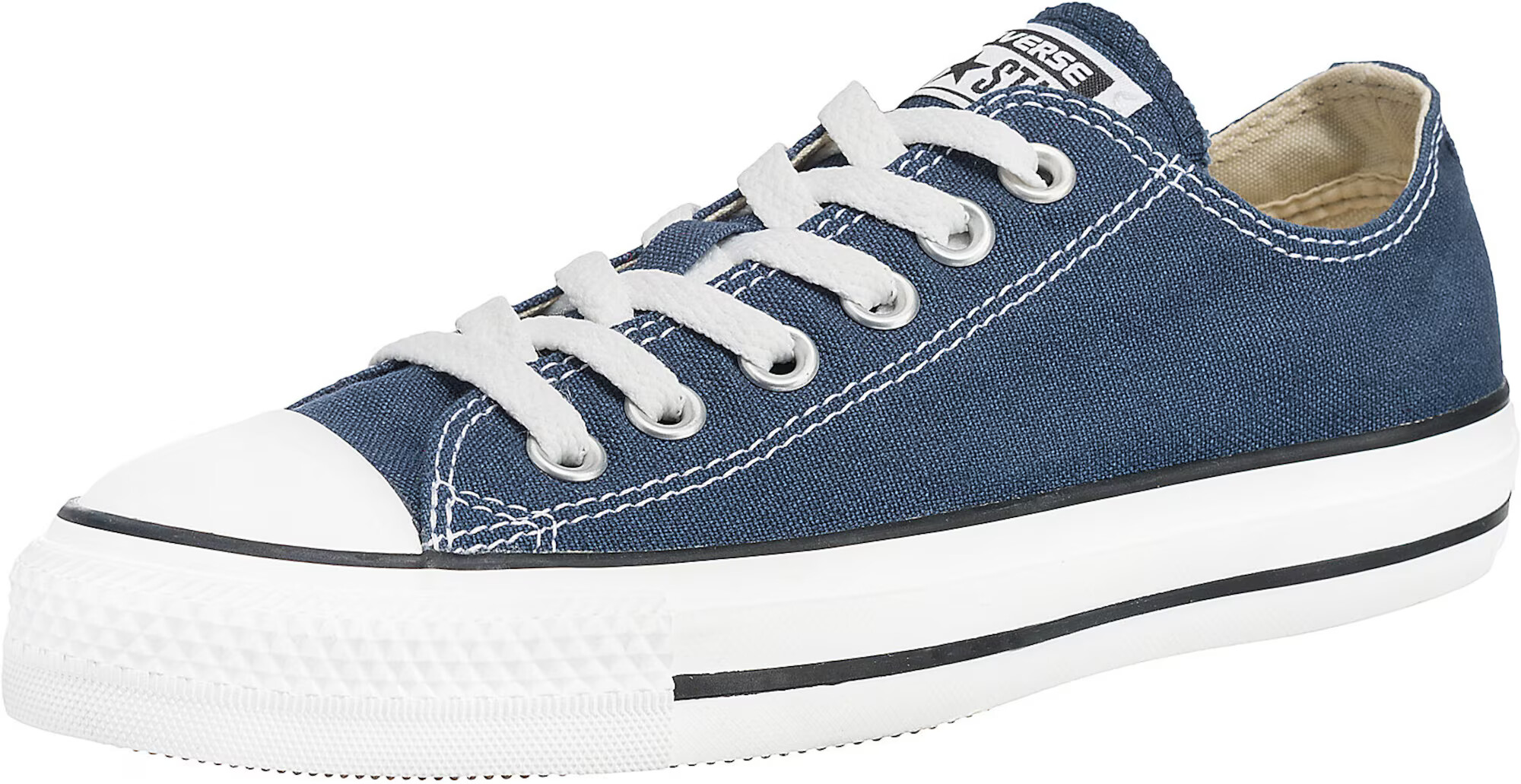 CONVERSE Sneaker low 'Chuck Taylor All Star Ox' bleumarin / alb - Pled.ro