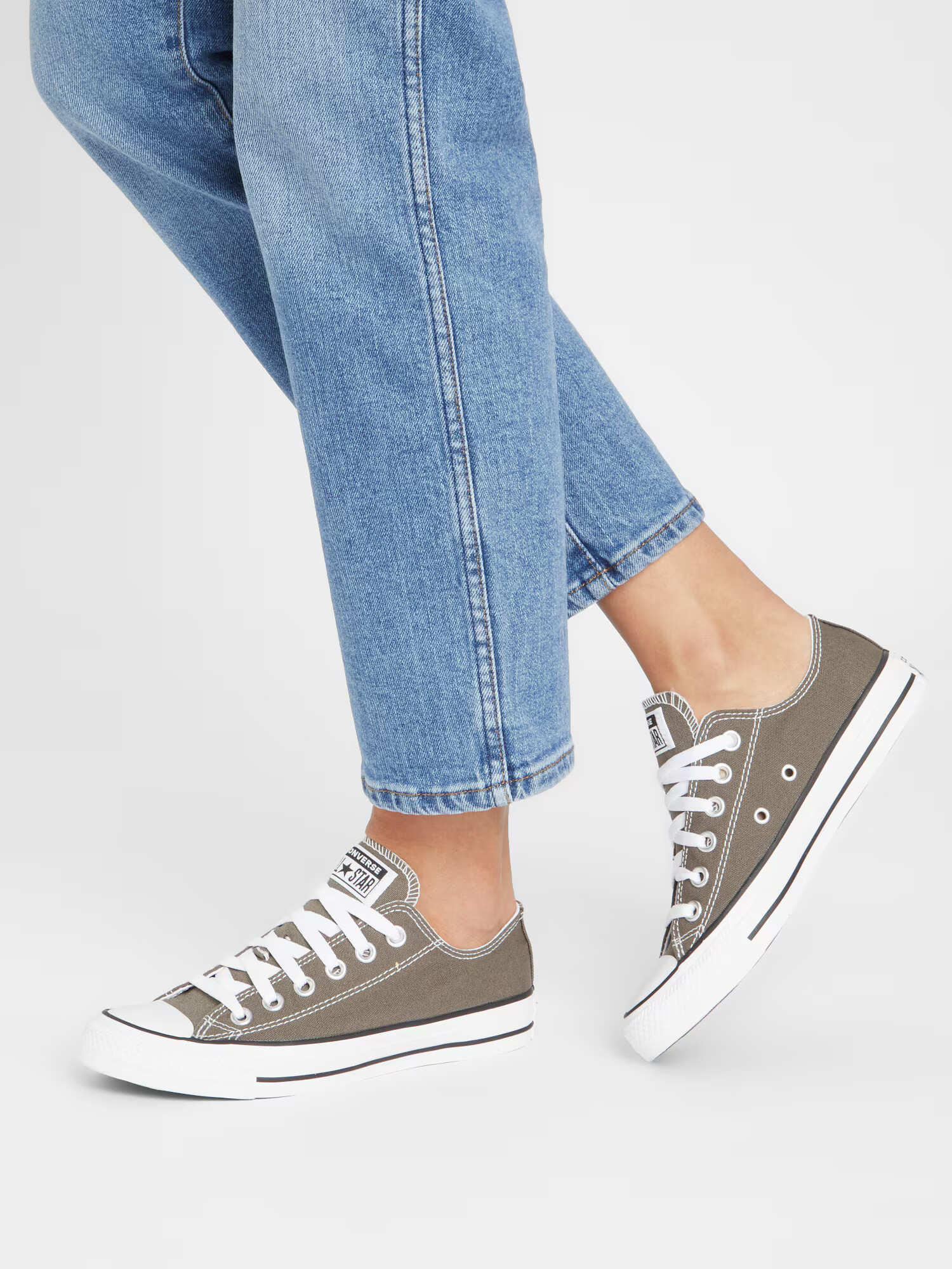 CONVERSE Sneaker low 'Chuck Taylor All Star Ox' gri - Pled.ro