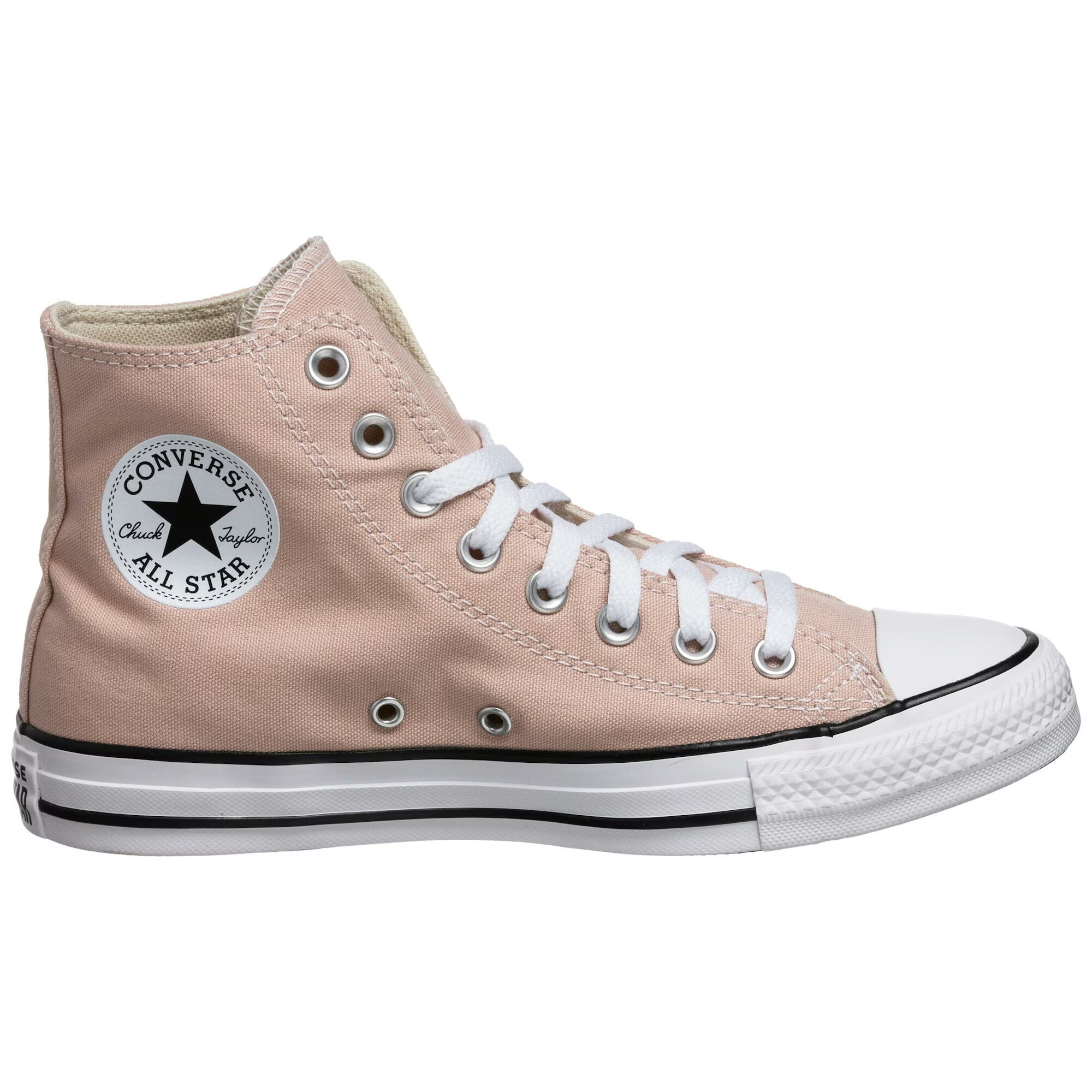 CONVERSE Sneaker low 'Chuck Taylor All Star OX' roz pastel / negru / alb - Pled.ro