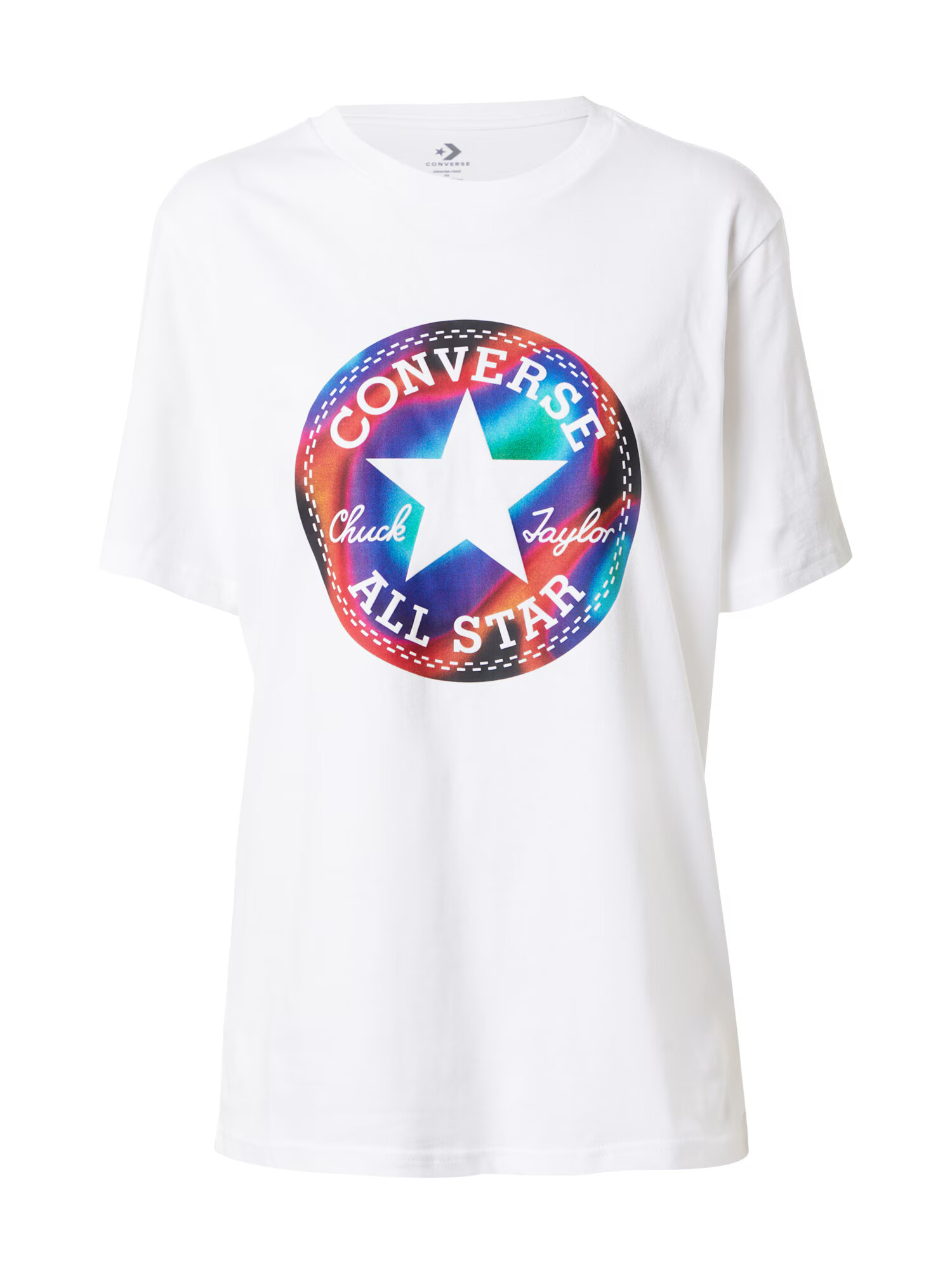 CONVERSE Tricou albastru / portocaliu / roz / alb - Pled.ro