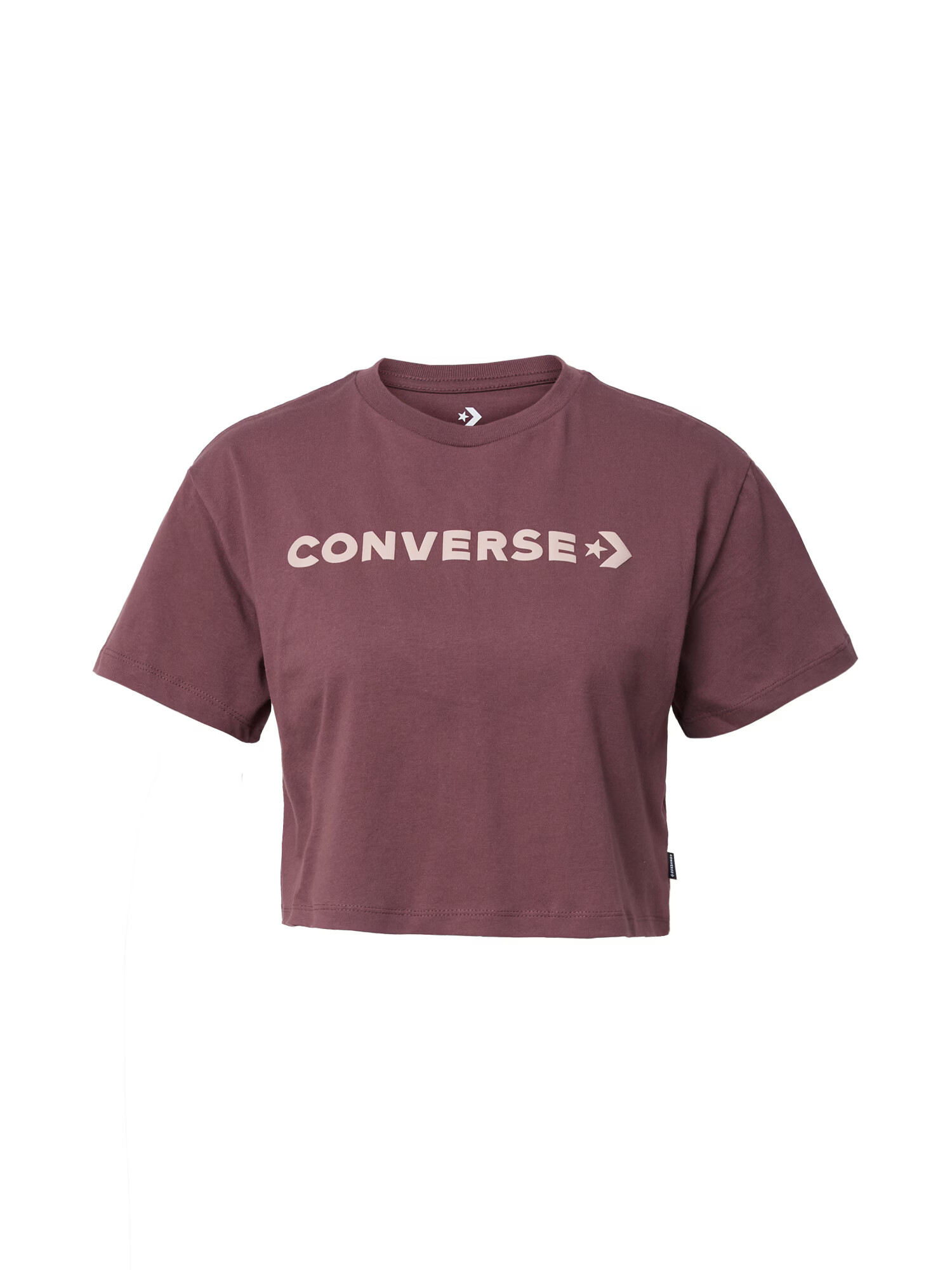 CONVERSE Tricou culoarea pielii / roșu vin - Pled.ro