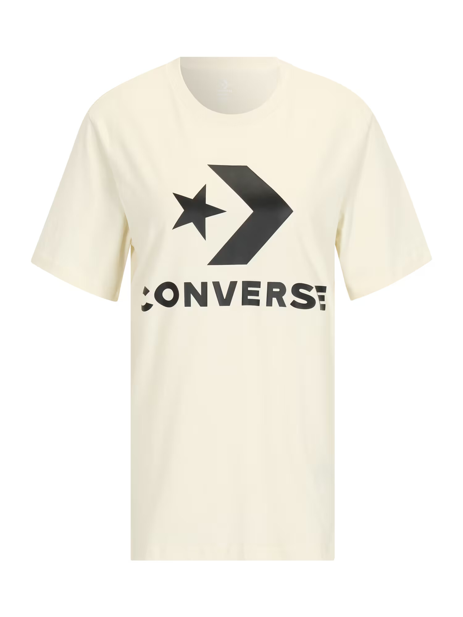 CONVERSE Tricou negru / alb lână - Pled.ro