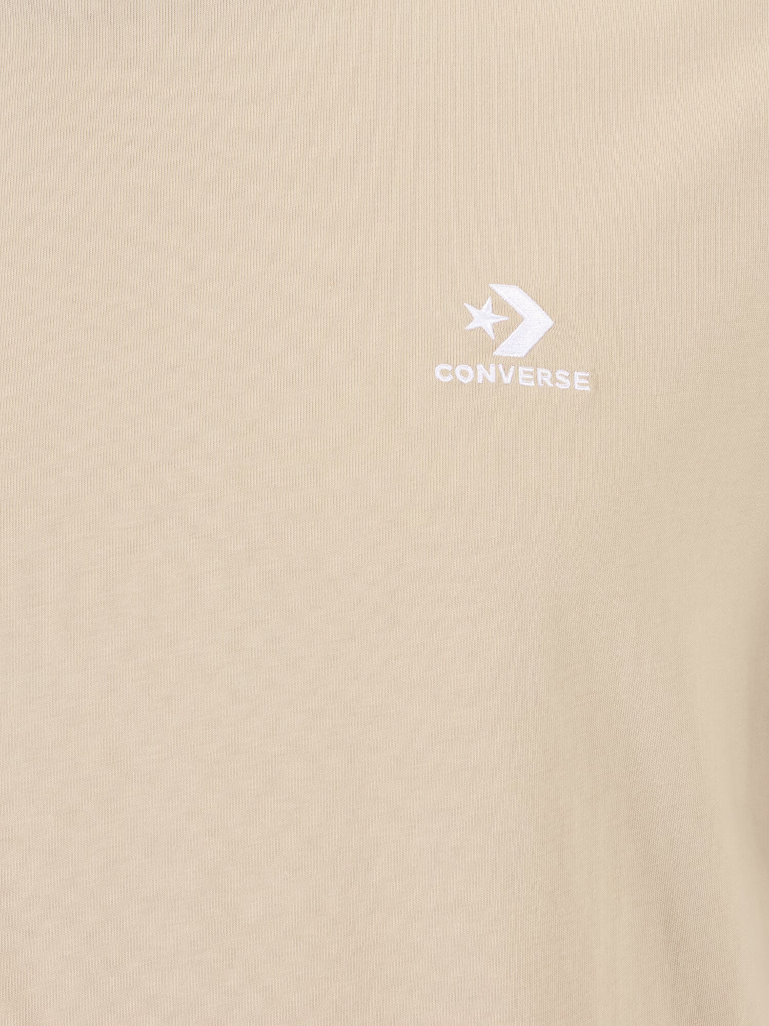 CONVERSE Tricou nisipiu / alb - Pled.ro