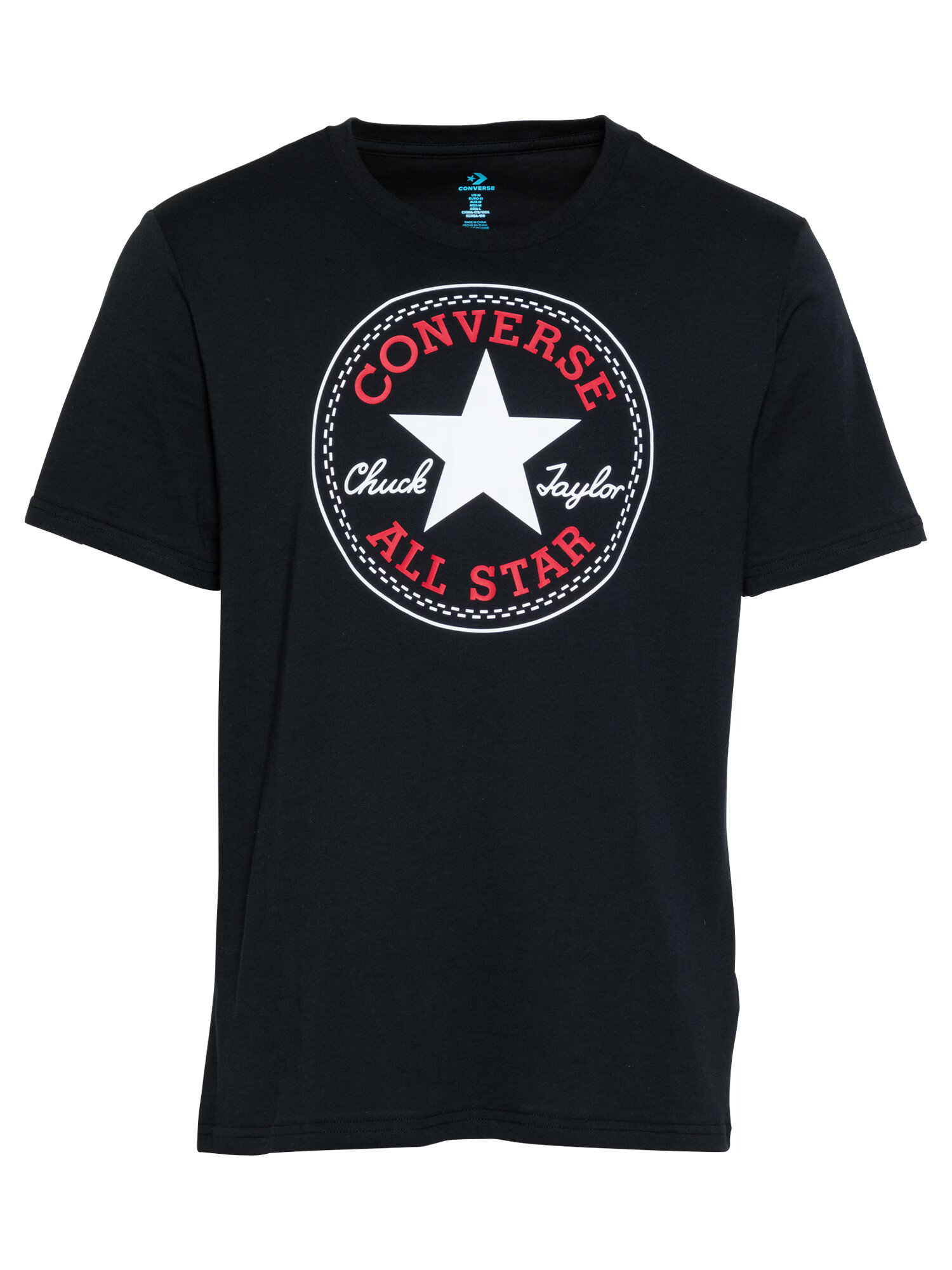 CONVERSE Tricou roșu / negru / alb - Pled.ro