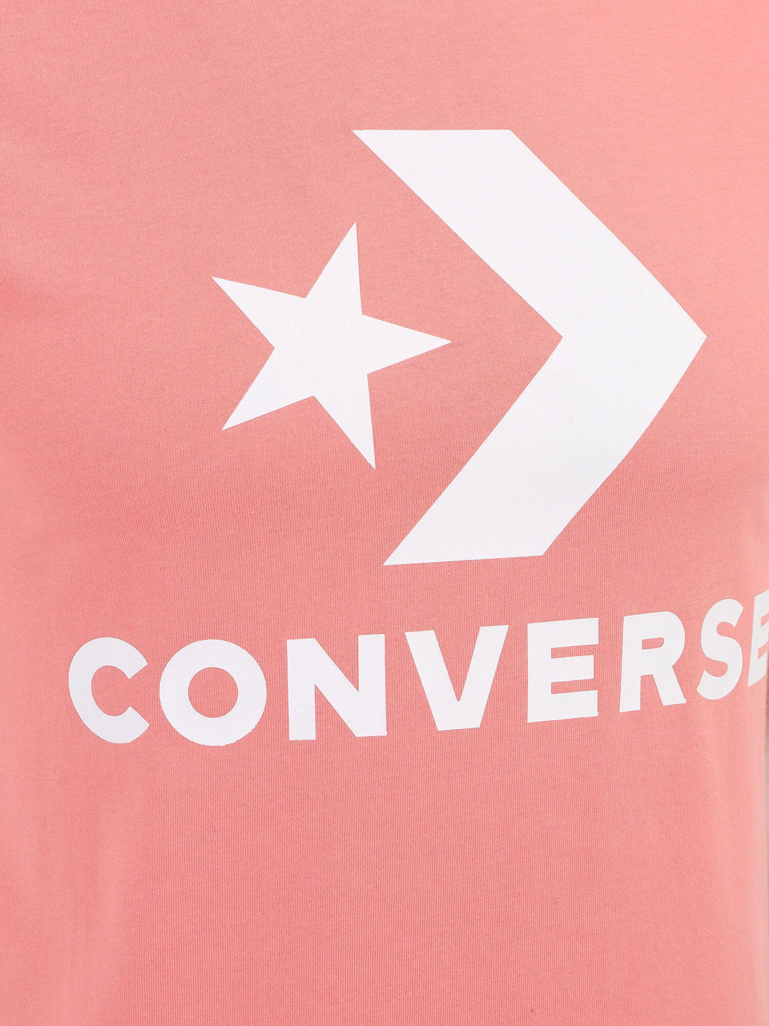 CONVERSE Tricou roz / alb - Pled.ro