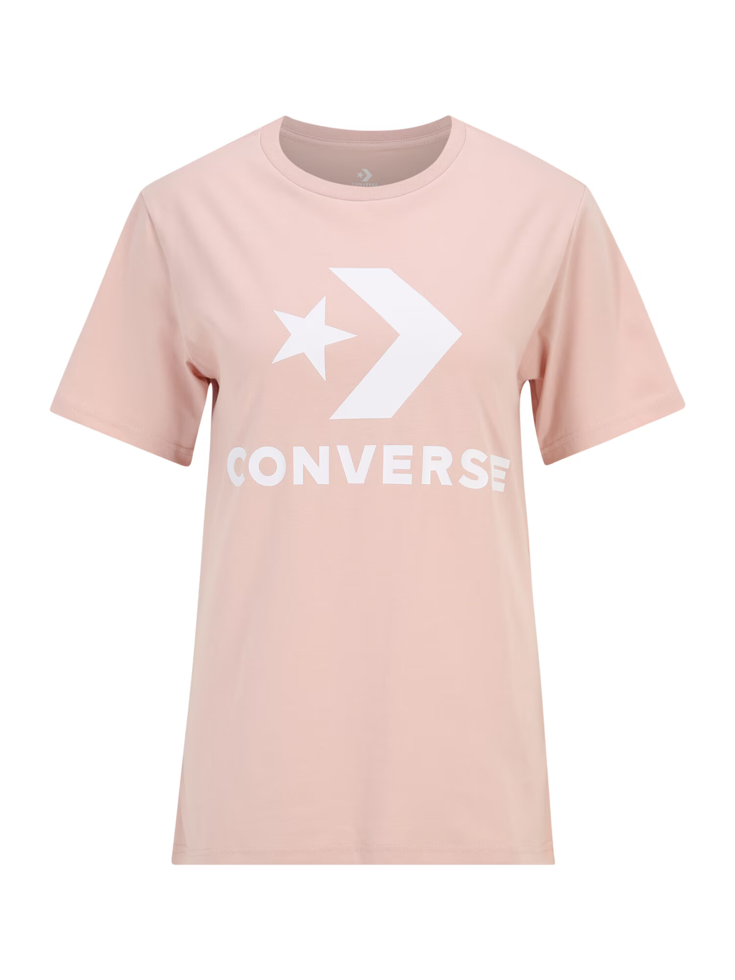 CONVERSE Tricou roz / alb - Pled.ro