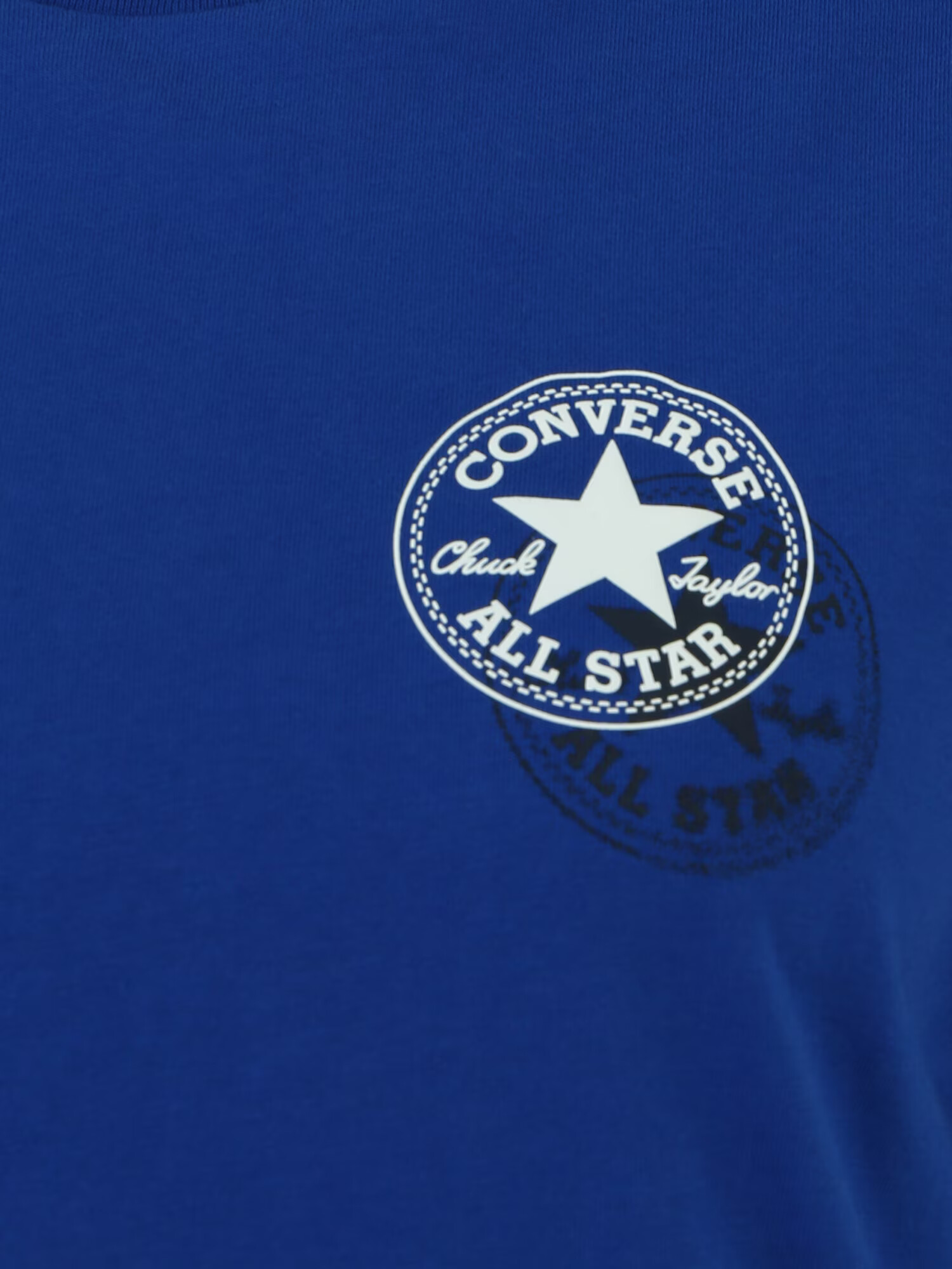 CONVERSE Tricou safir / azuriu / verde închis / alb - Pled.ro