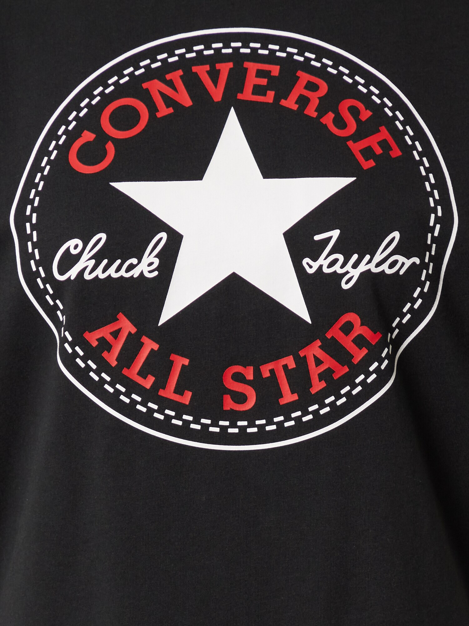 CONVERSE Tricou sângeriu / negru / alb - Pled.ro