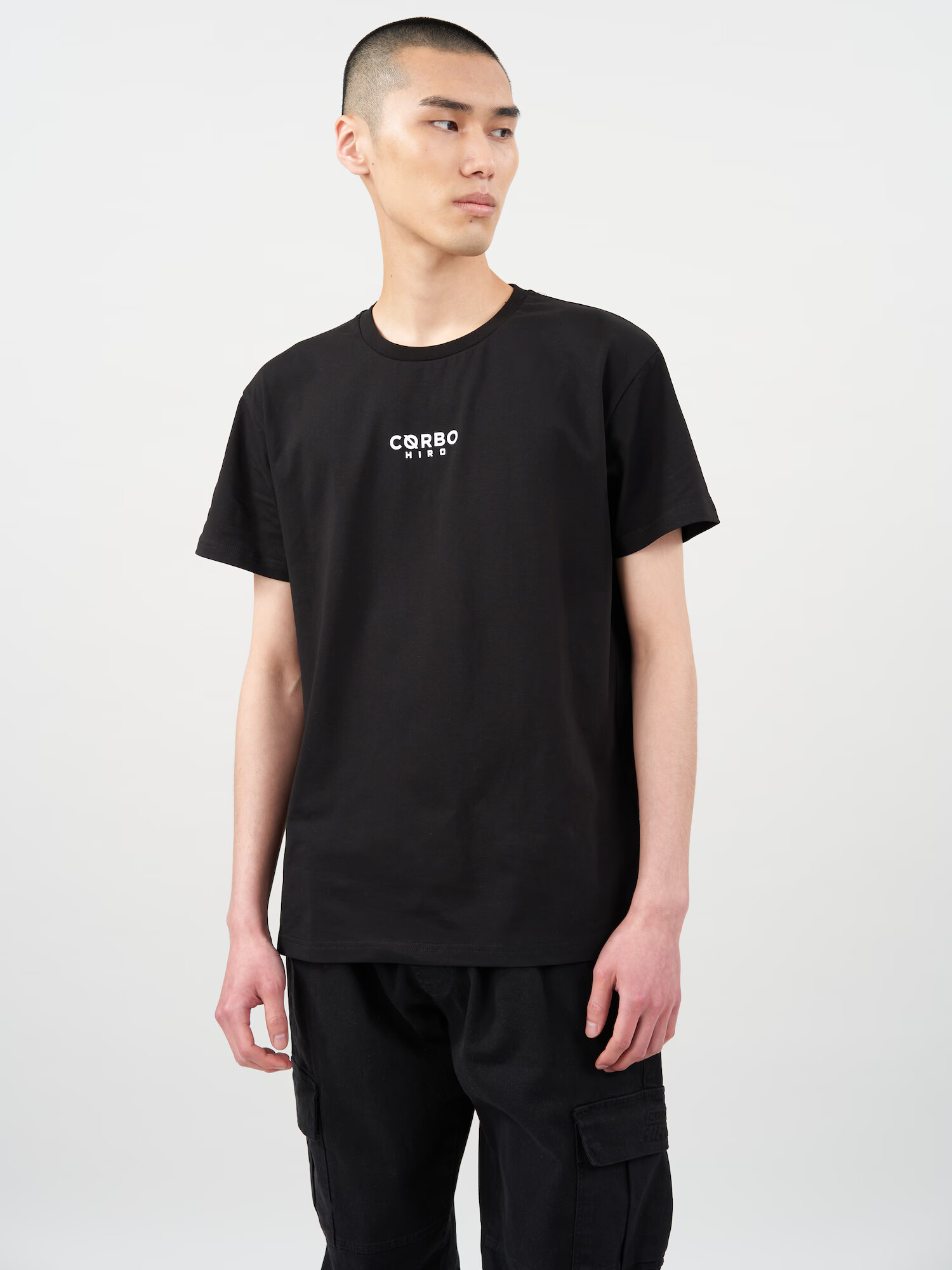 Cørbo Hiro Tricou 'Shibuya' negru / alb - Pled.ro