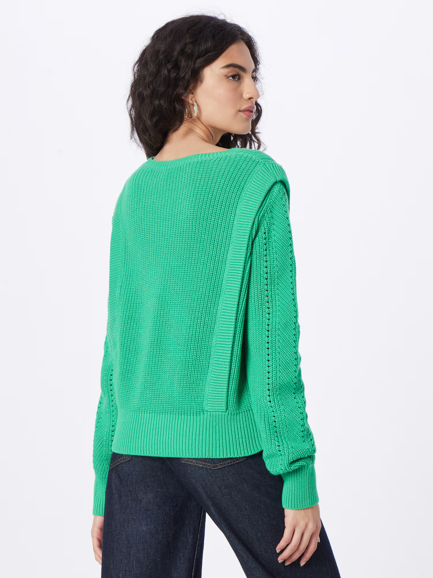 Coster Copenhagen Pulover 'Seawool' verde - Pled.ro